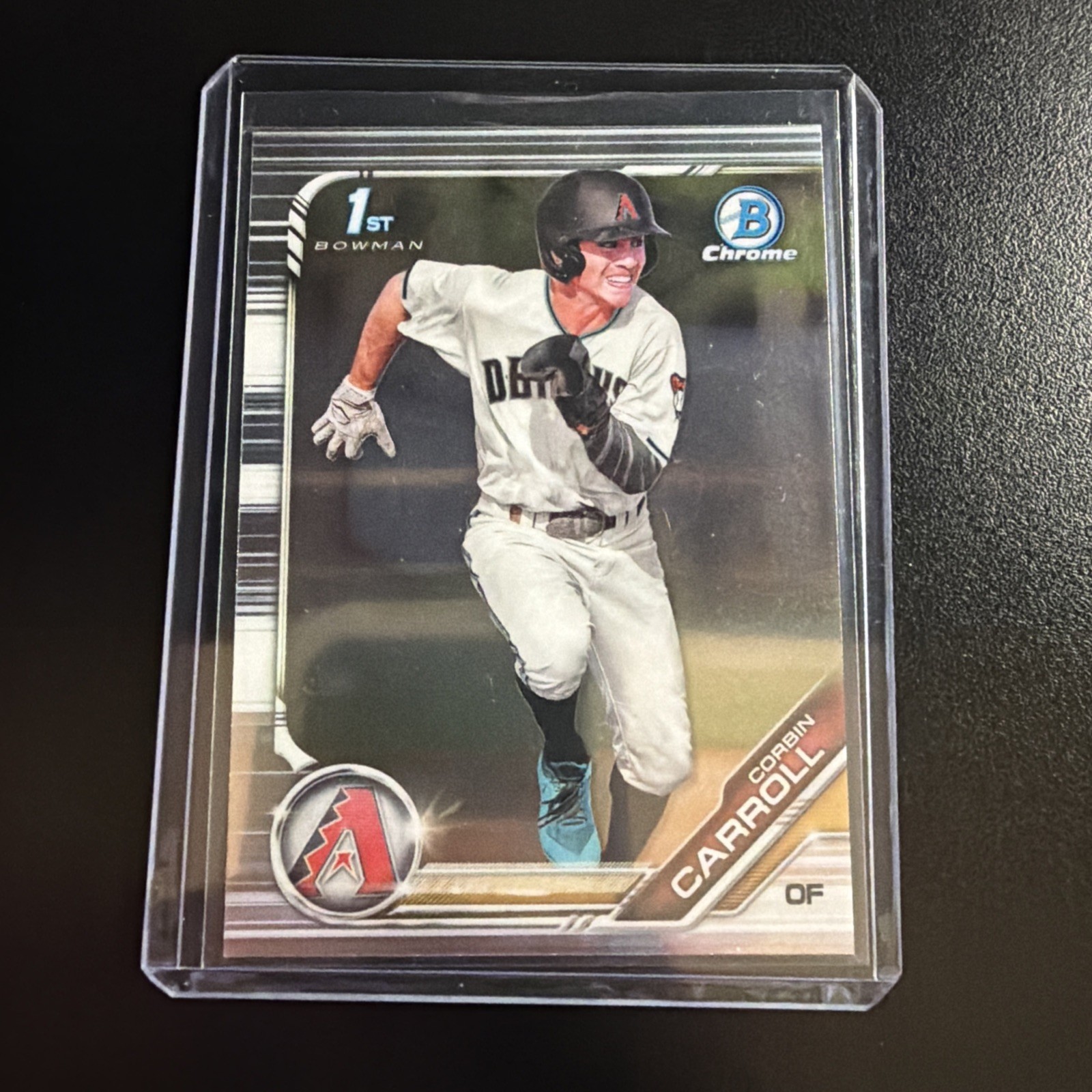 2019 Bowman Chrome Draft Corbin Carroll Prospect 1st #BDC-125 Diamondbacks RC