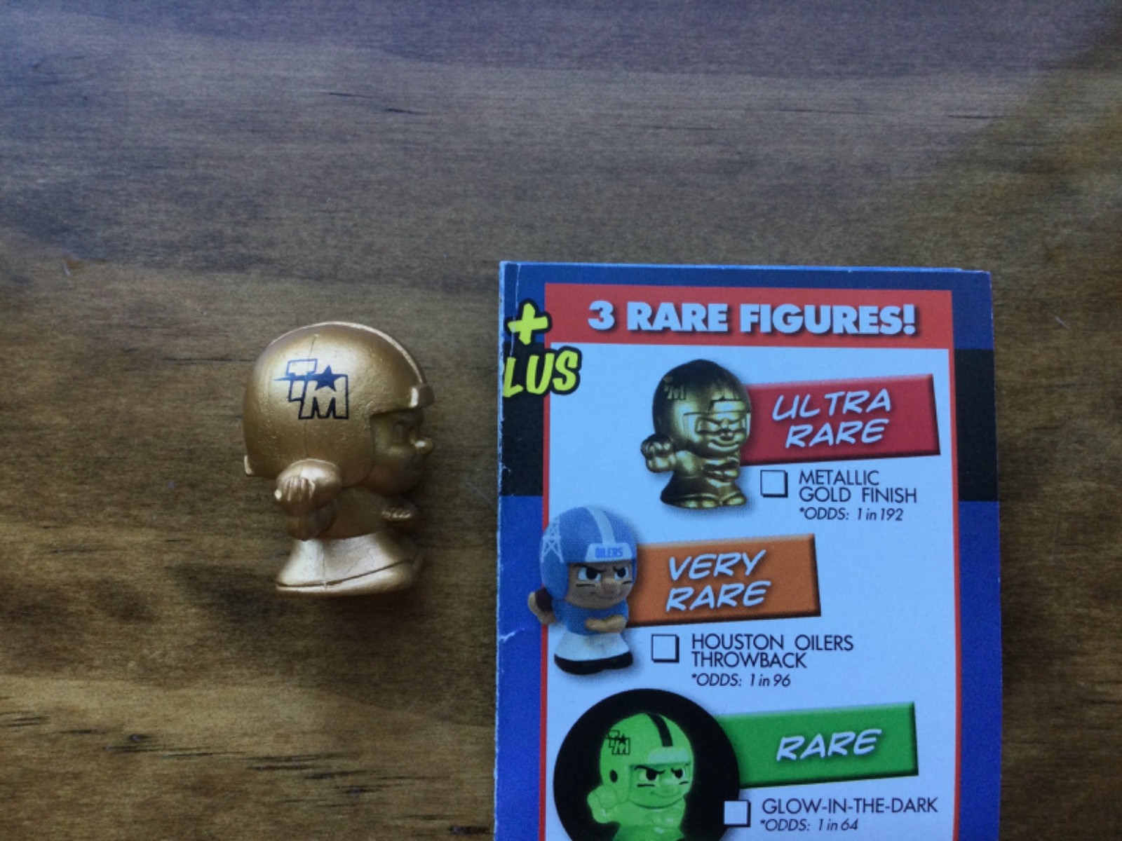 💥 NFL TeenyMates 2012 Series 1 Ultra RARE Metallic GOLD QB QUARTERBACK 1-192 pk