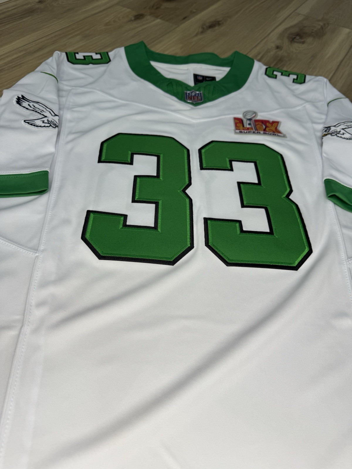 Cooper DeJean #33 Philadelphia Eagles Choice of Kelly Green All Stitched Jersey