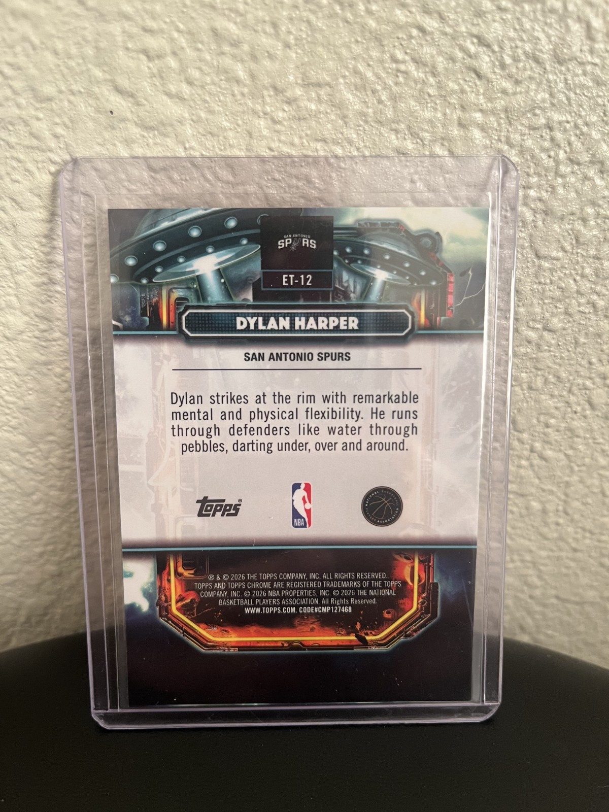 2025-26 Topps Cosmic Chrome – Extraterrestrial Talent Dylan Harper #ET-12 (RC)