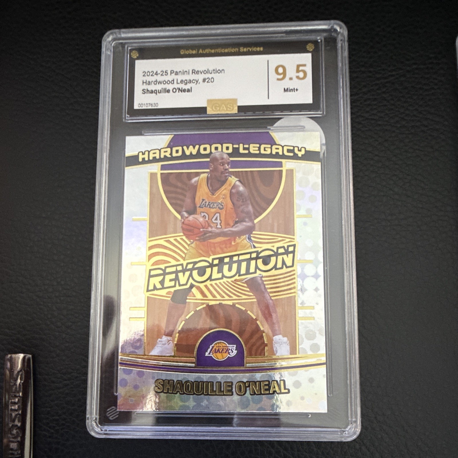 Dynamic Duo: Kobe (rookie) & Shaq slabs