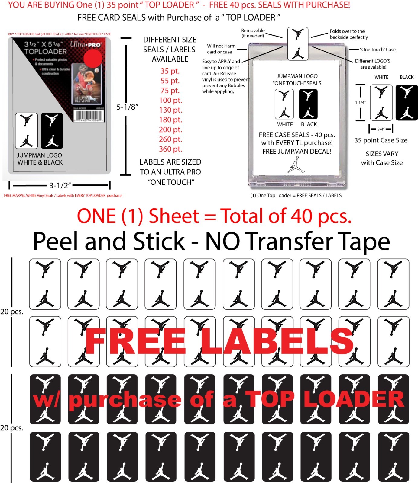 ONE TOUCH STICKERS FREE JUMPMAN JORDAN LABELS JORDAN JUMPMAN CARD SEALS LABELS