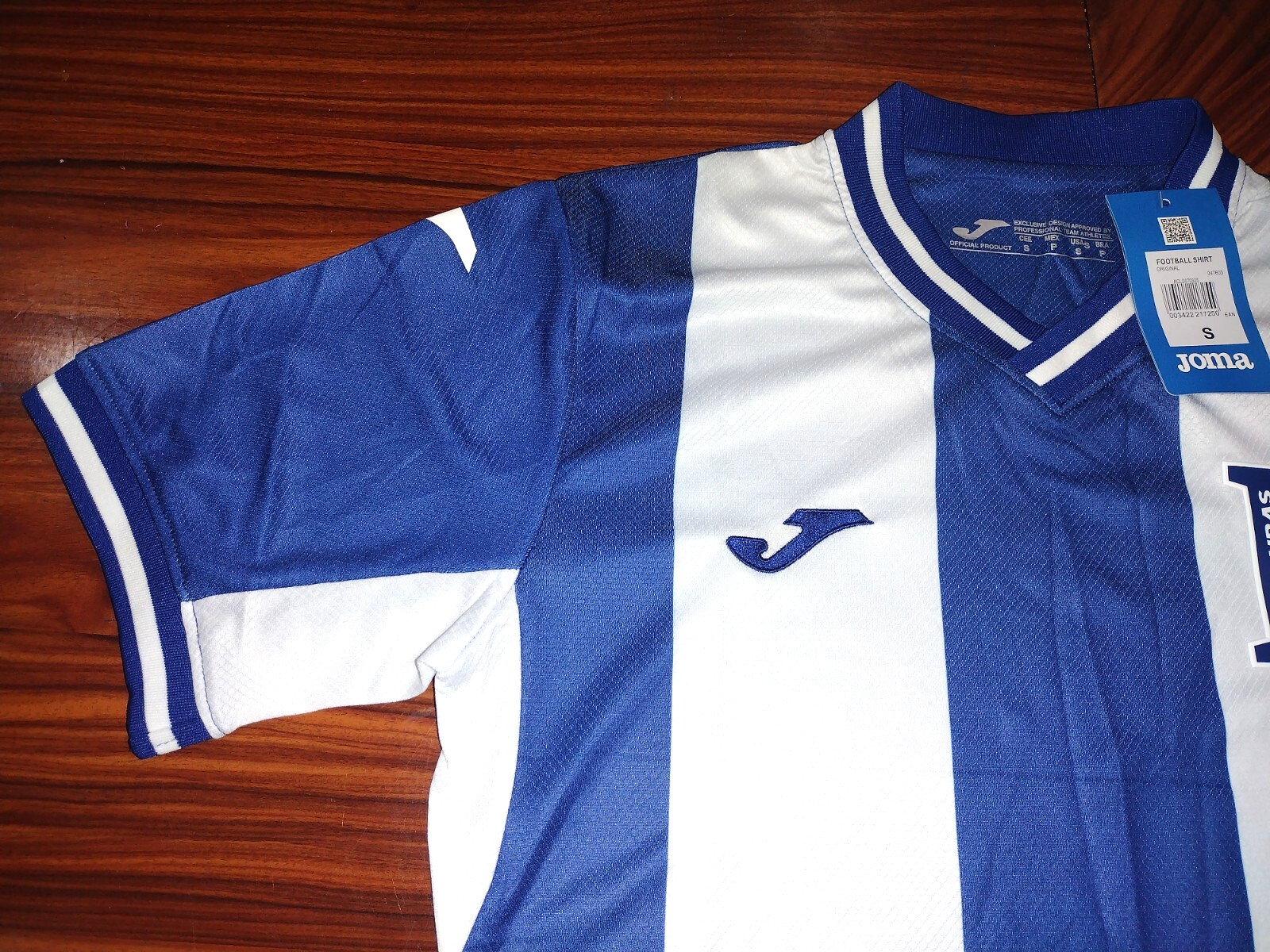 JOMA HONDURAS THIRD JERSEY 2024 WHITE/BLUE ALL SIZES AVAILABLE