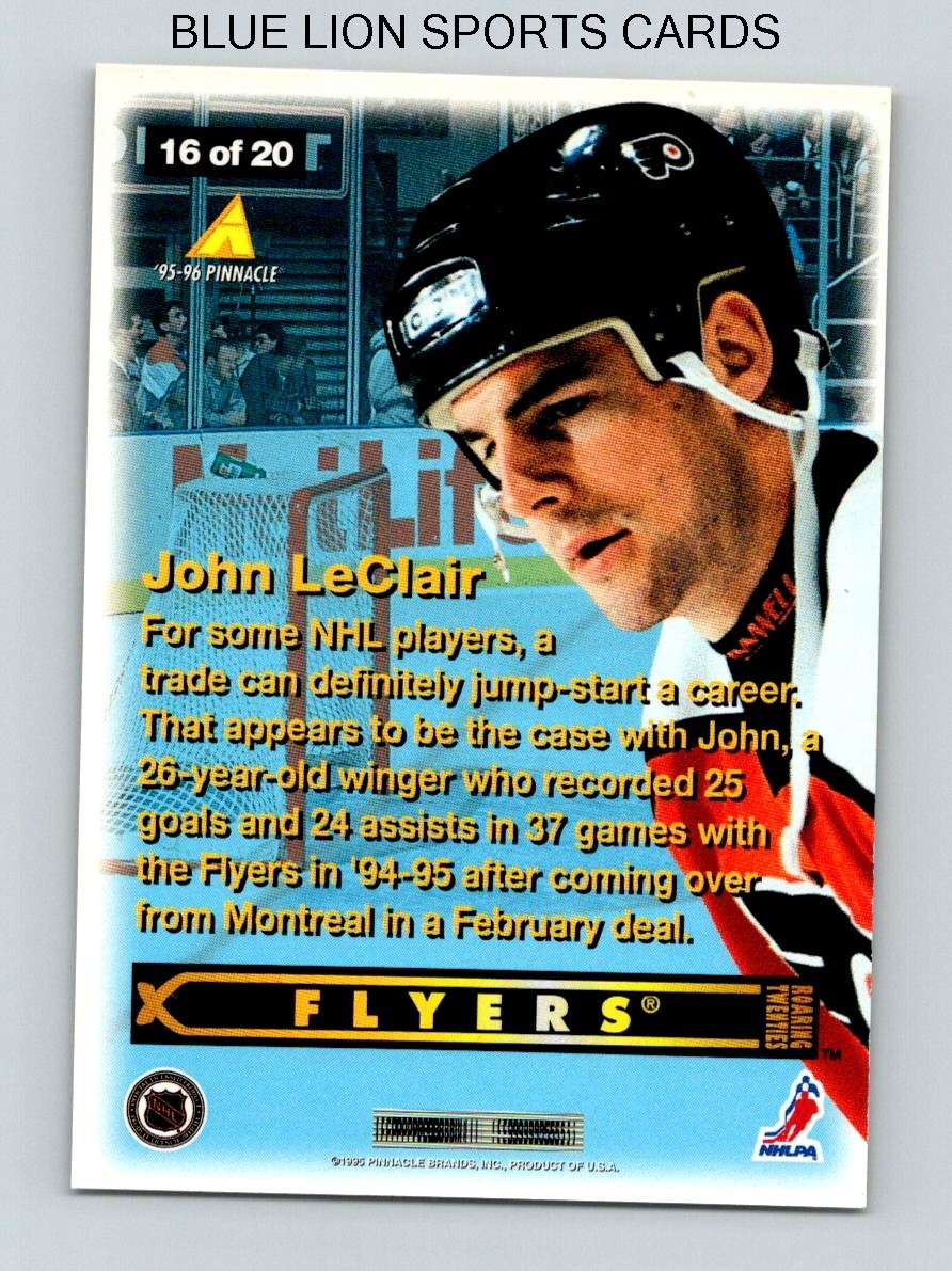 1995-96 Pinnacle Roaring 20s #16 John LeClair