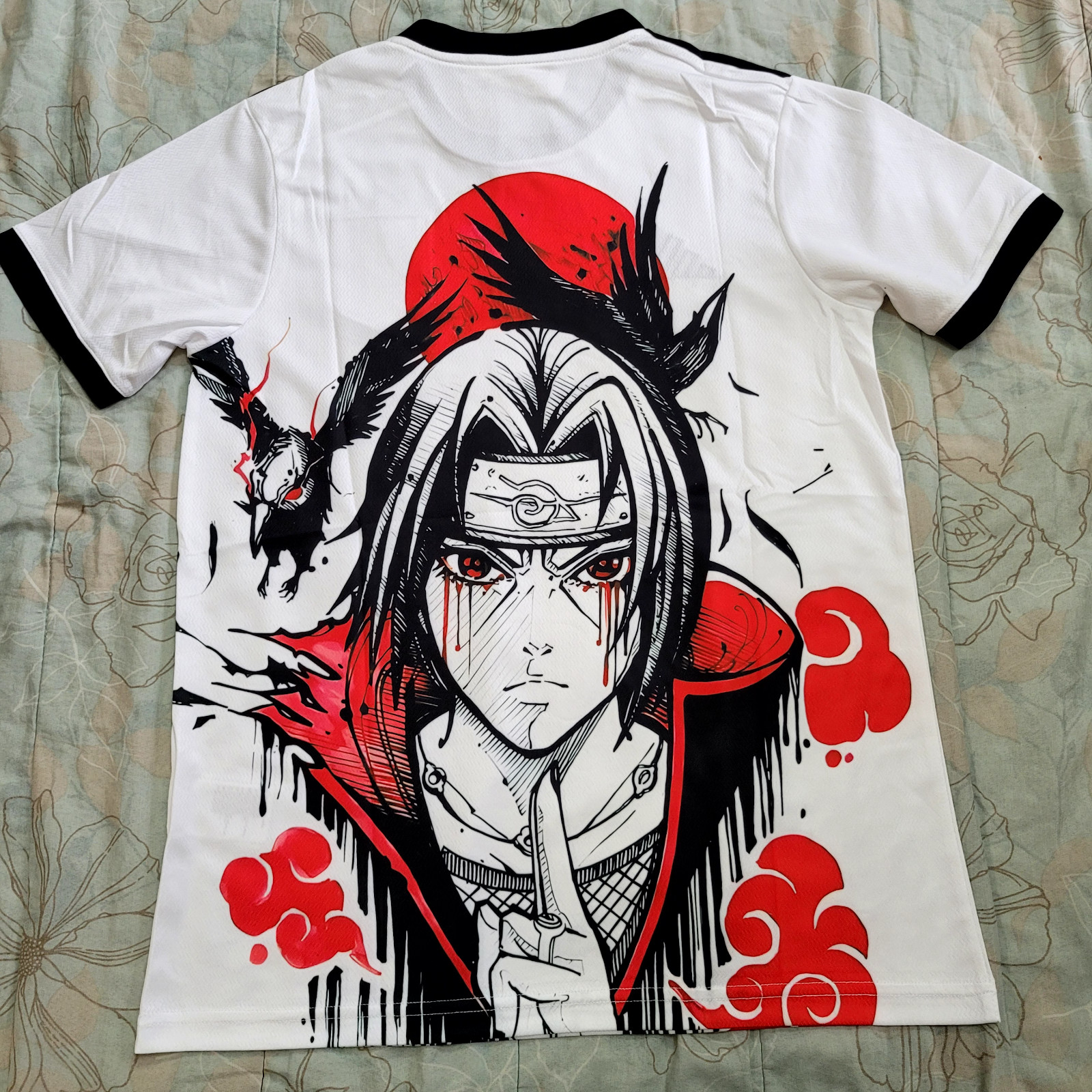 Japan Soccer Jersey Concept Itachi Uchiha Anime Edition S,M,L,XL,XXL