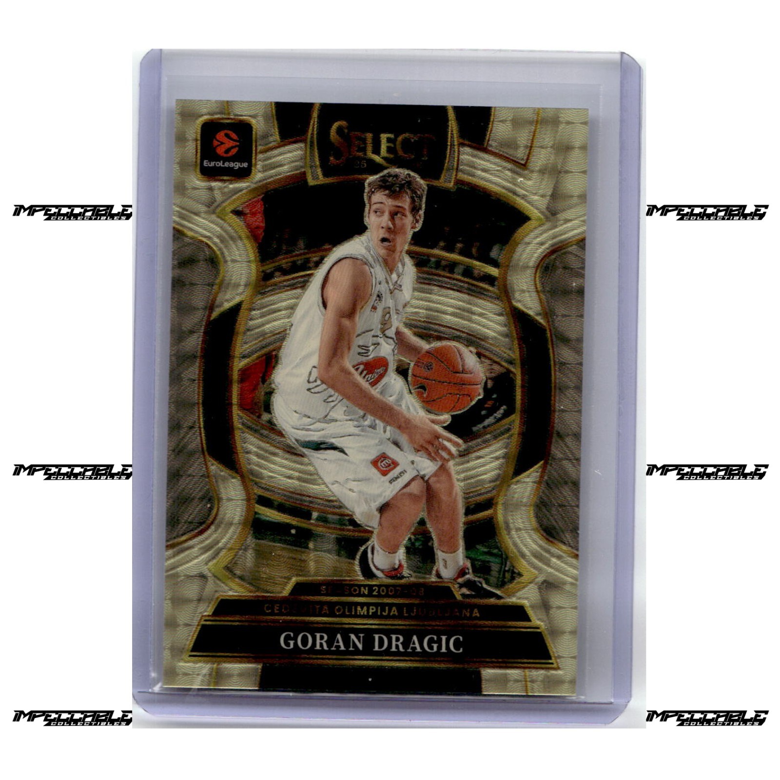 2025-26 Panini Select EuroLeague – Gold Vinyl #34 Goran Dragic 1/1 SUPERFRACTOR