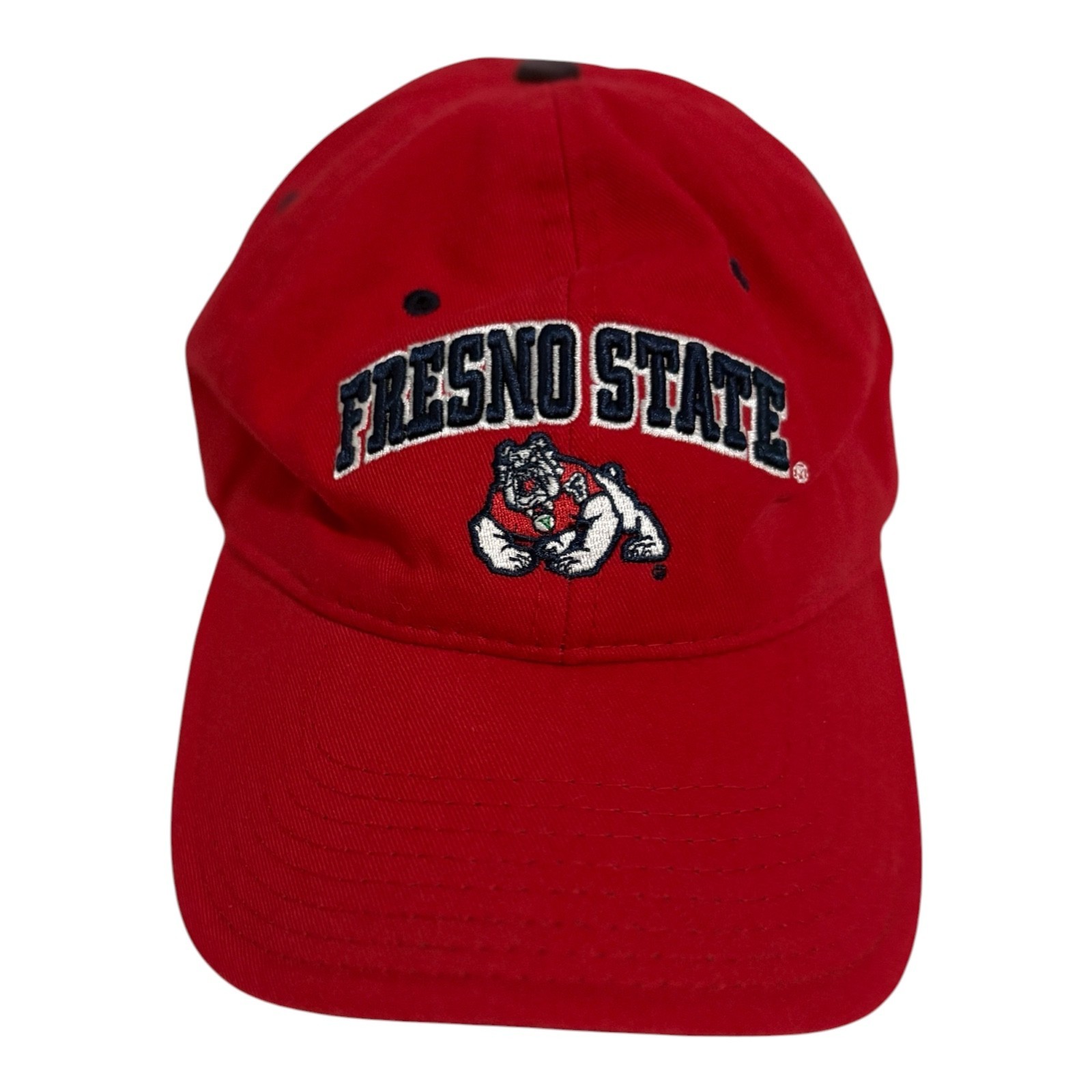 Fresno State Bulldogs Adjustable Hat Embroidered Red The Game
