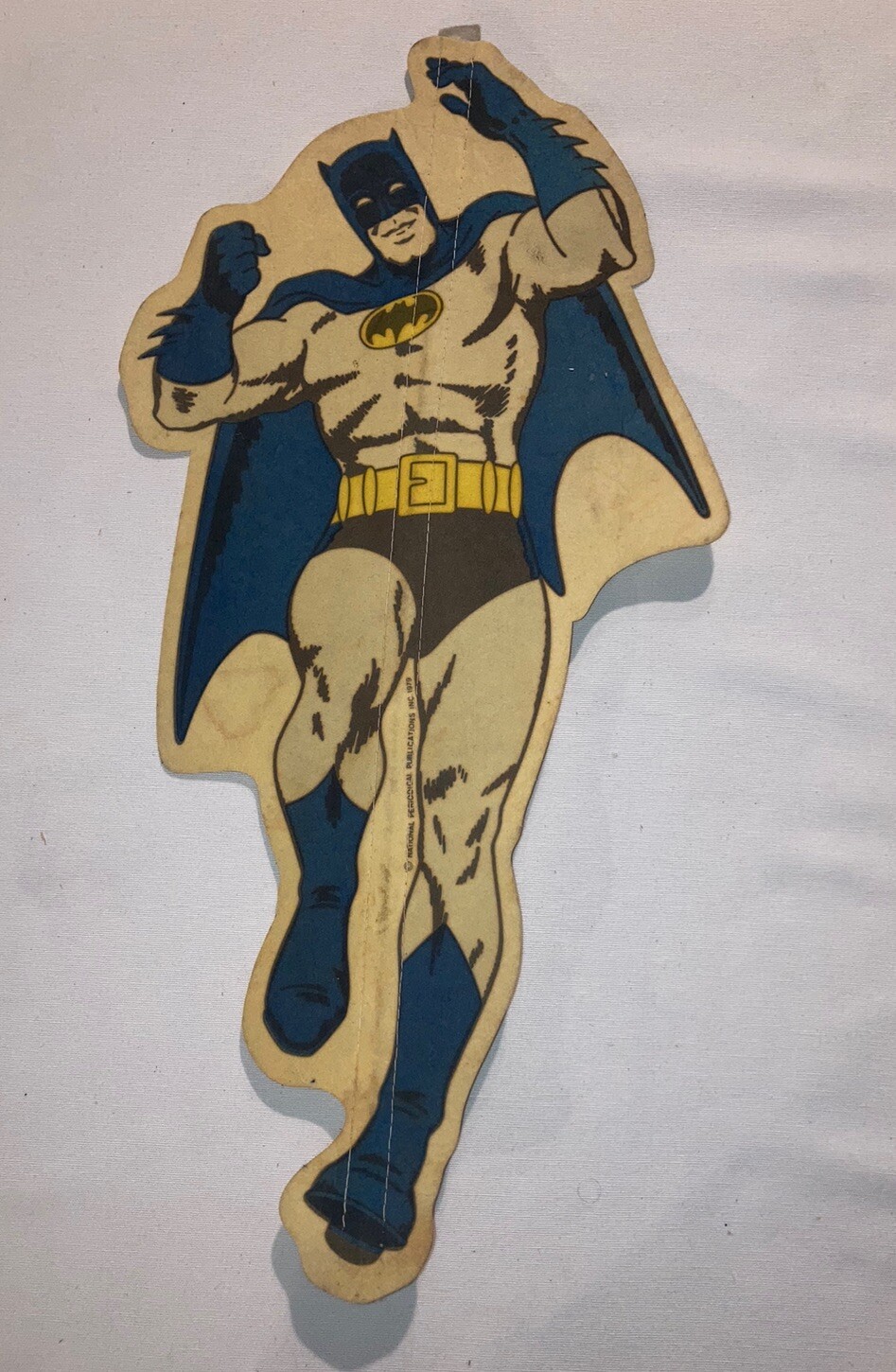 1977 Bugs Bunny Meets The Super Heroes BATMAN PENNANT Wall Flag Banner DC Comics