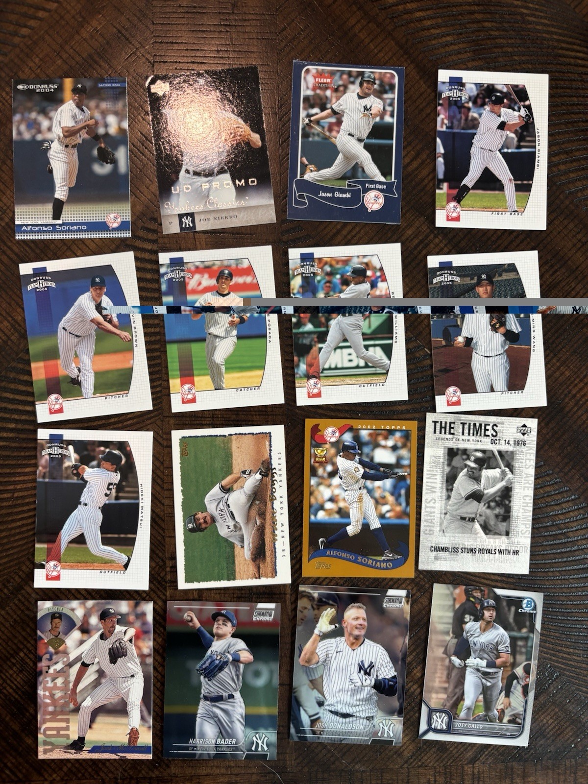 Lot of 3200 New York Yankees Mattingly, Winfield, Sabathia, Henderson, LOADED!!!