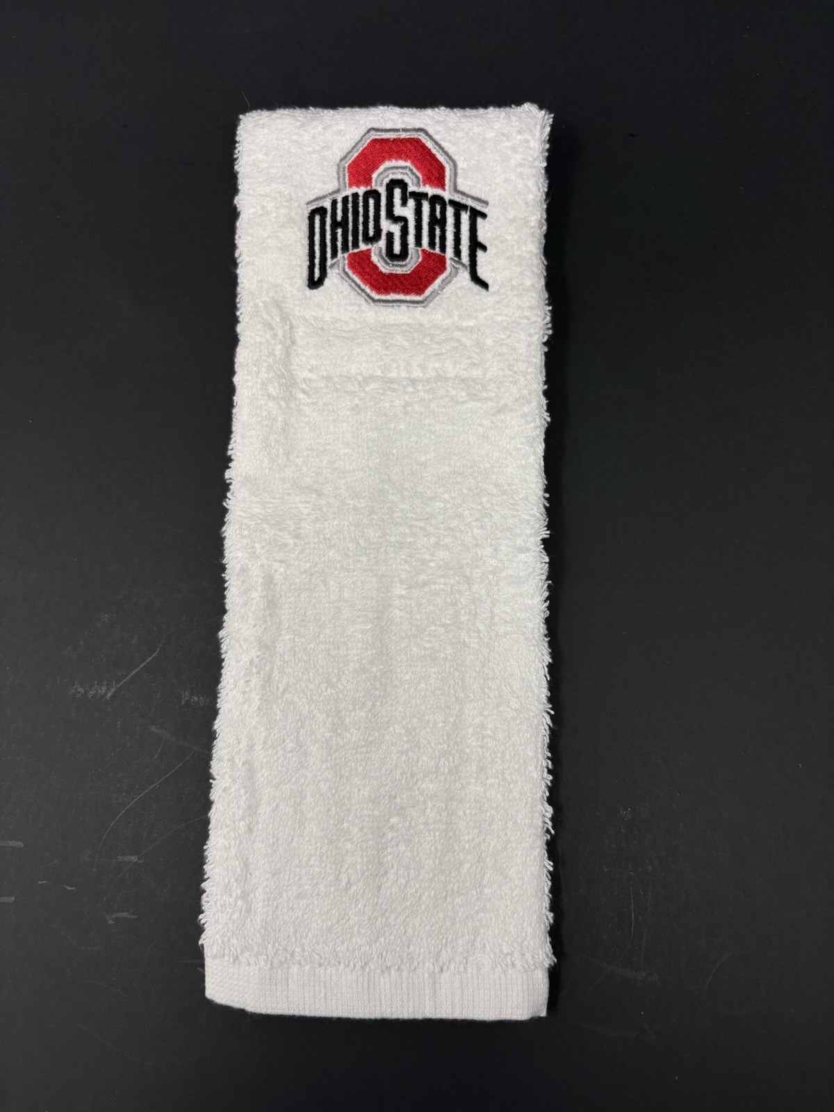 Ohio State Buckeyes College Football QB Game Towel Football White Cotton New