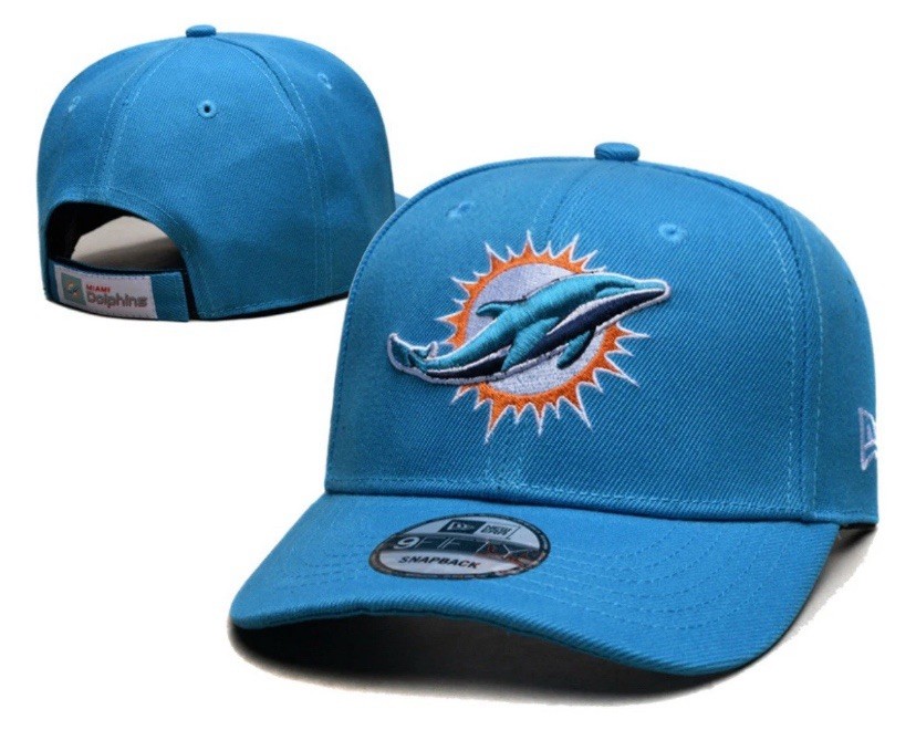 MIAMI DOLPHINS HAT RELAXED FIT NFL FOOTBALL TEAMS AUTHENTIC TEAM SLOUCH CAP NEW