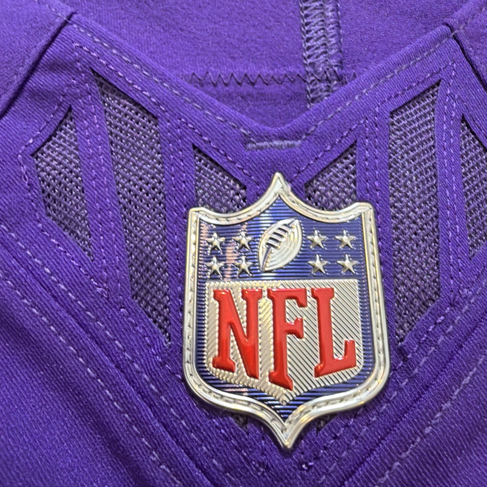 Minnesota Vikings Jersey Men’s 44 Vapor Elite Purple #44 Garrett