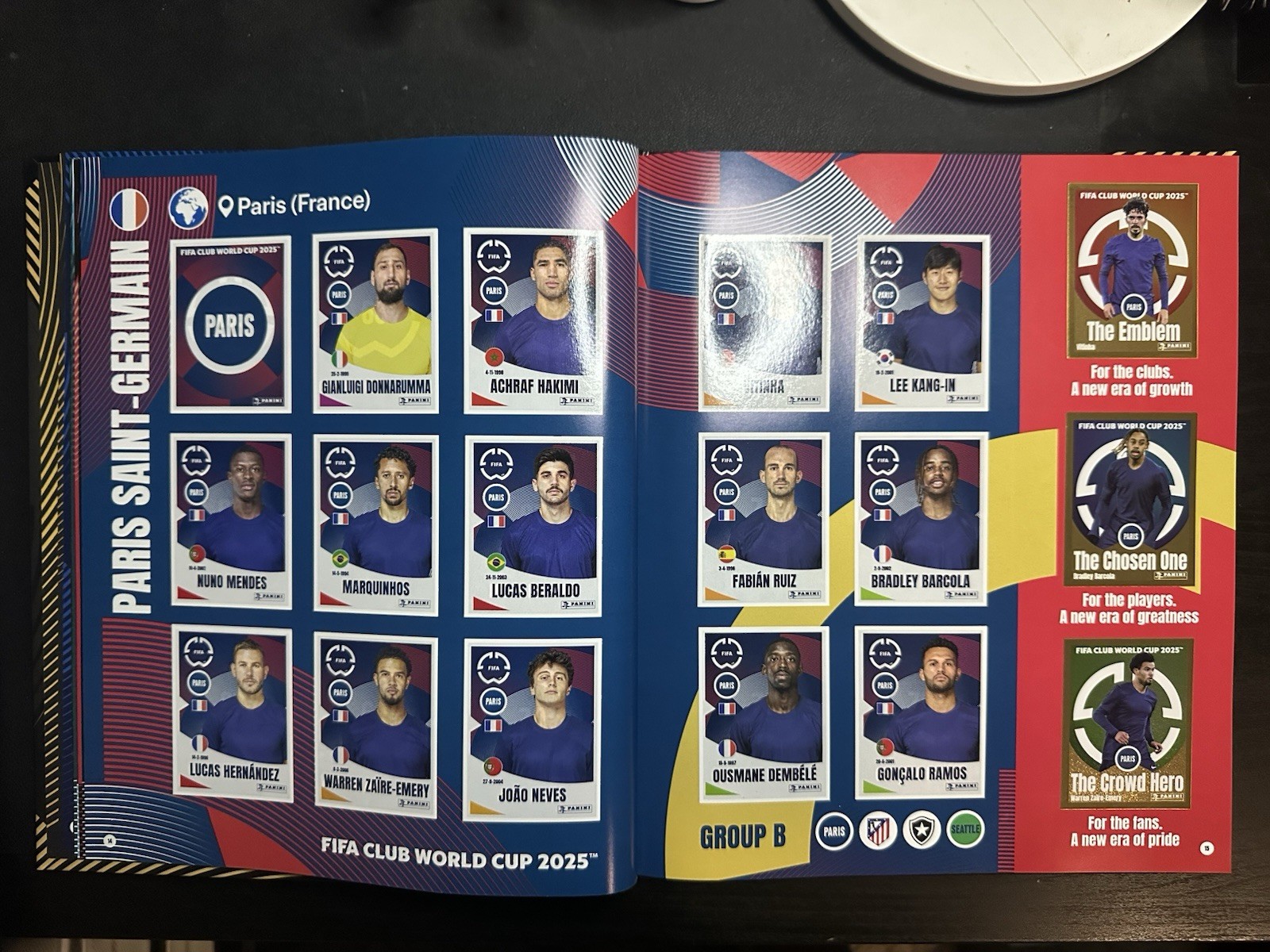 Panini FIFA Club World Cup 2025 Sticker Album Completed