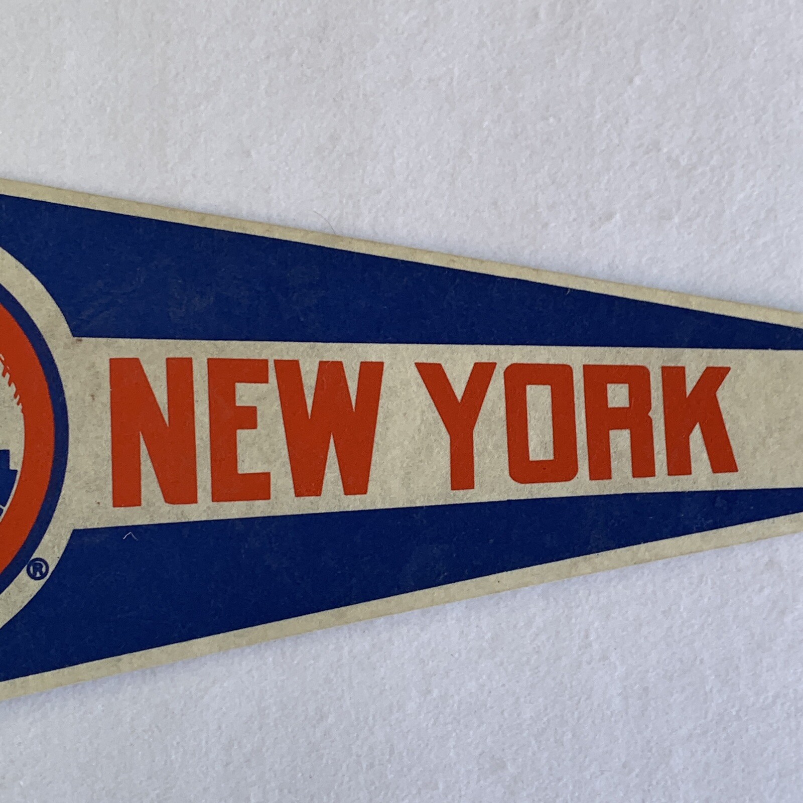 Vintage New York Mets Pennant MLB
