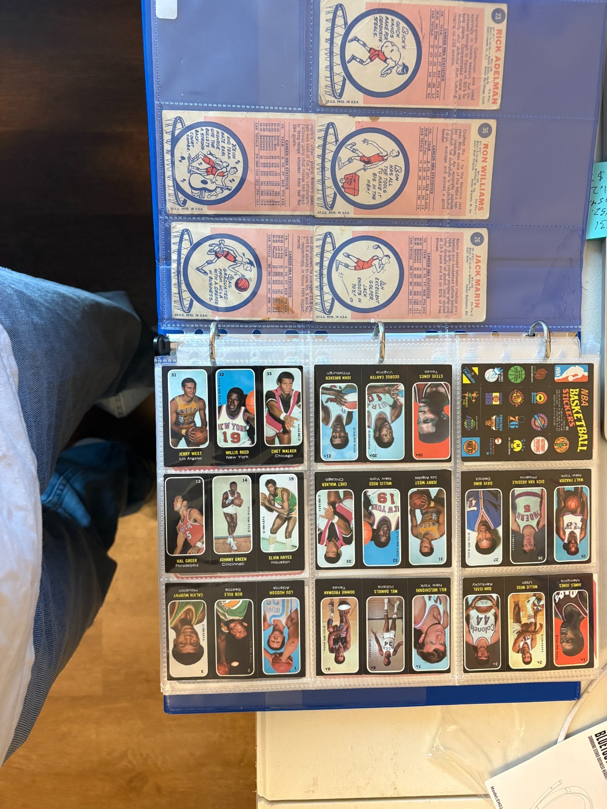 1969-1972 Topps Basketball Cards Lot Raw Vintage Stickers Checklists 1971 1972