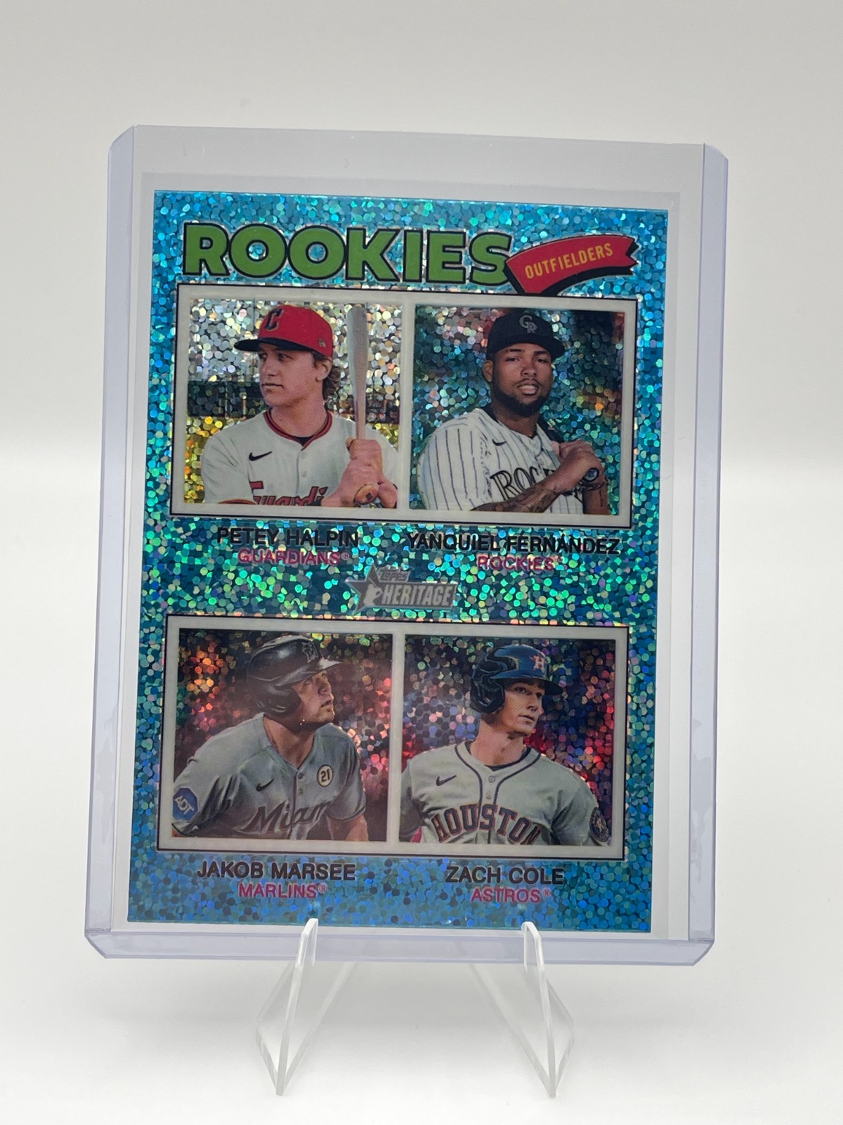 2025 Topps Heritage Light Blue Sparkle Complete Set Pick A Card Short Prints Too