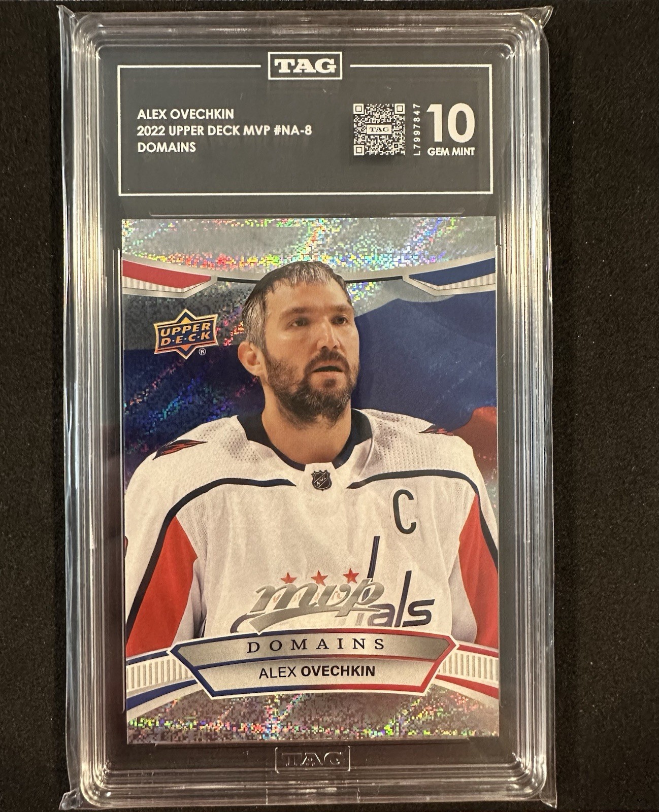 2022-23 Upper Deck MVP #NA-8 Domains Alex Ovechkin