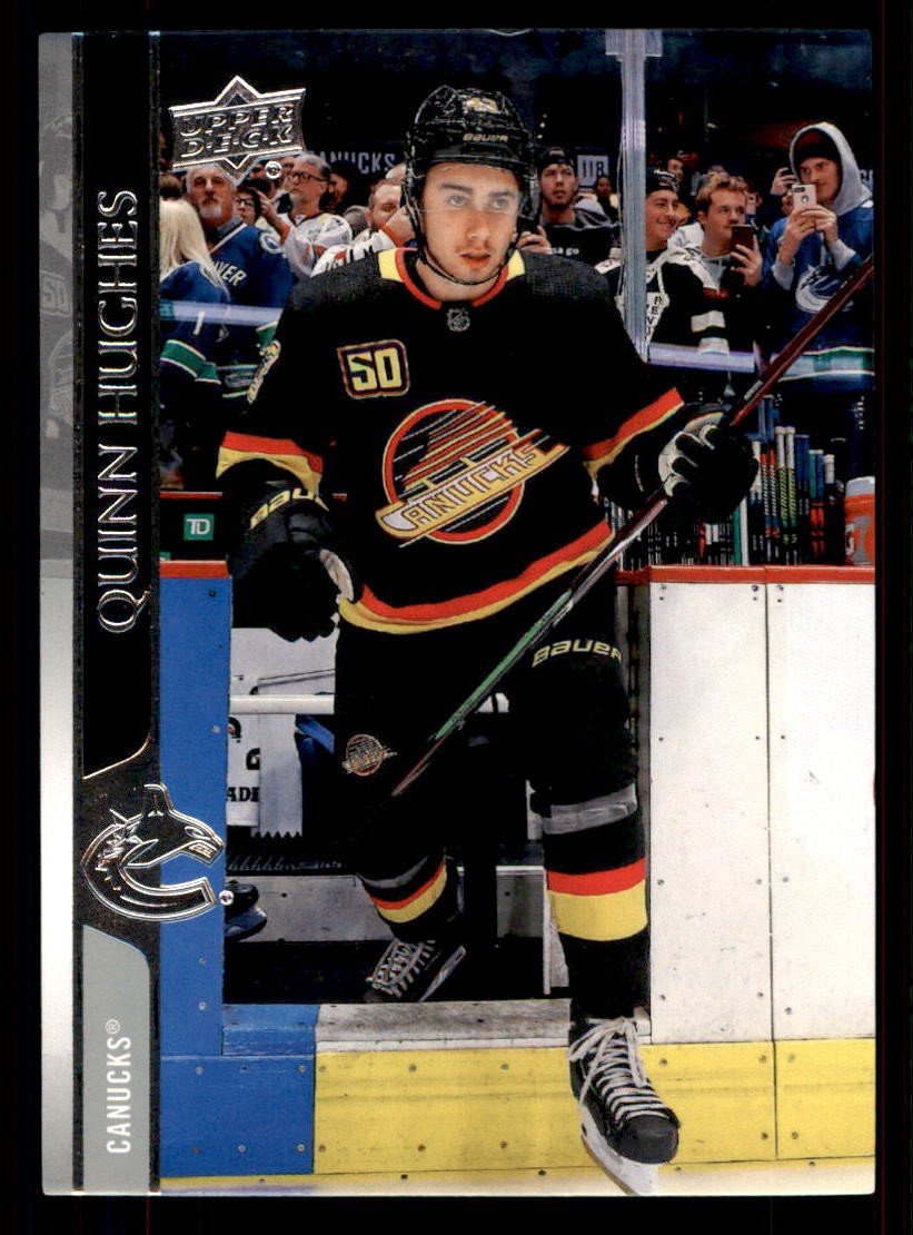 2020-21 Upper Deck #175 Quinn Hughes Vancouver Canucks