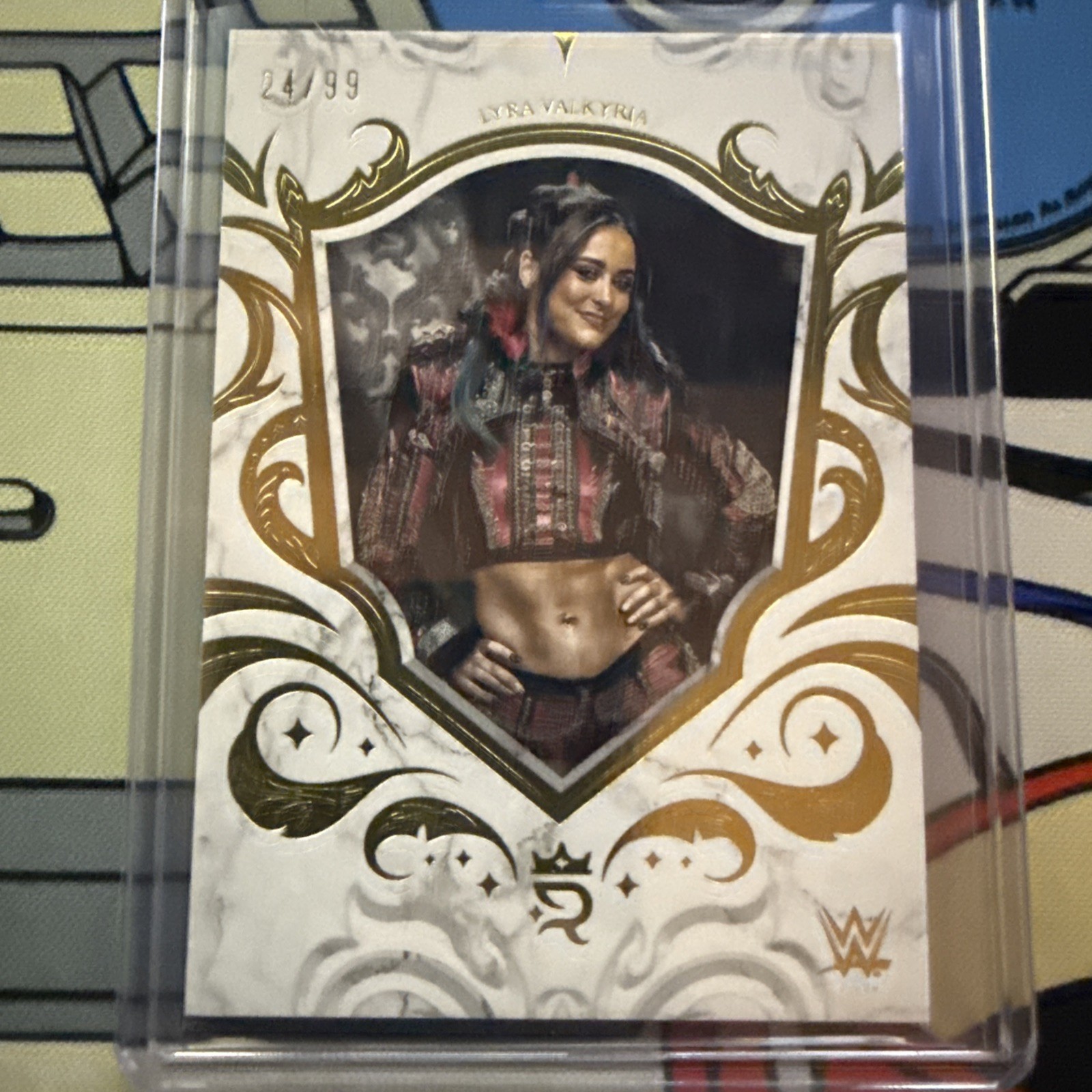 2025 Topps Royalty WWE Lyra Valkyria Base #48/99! #097