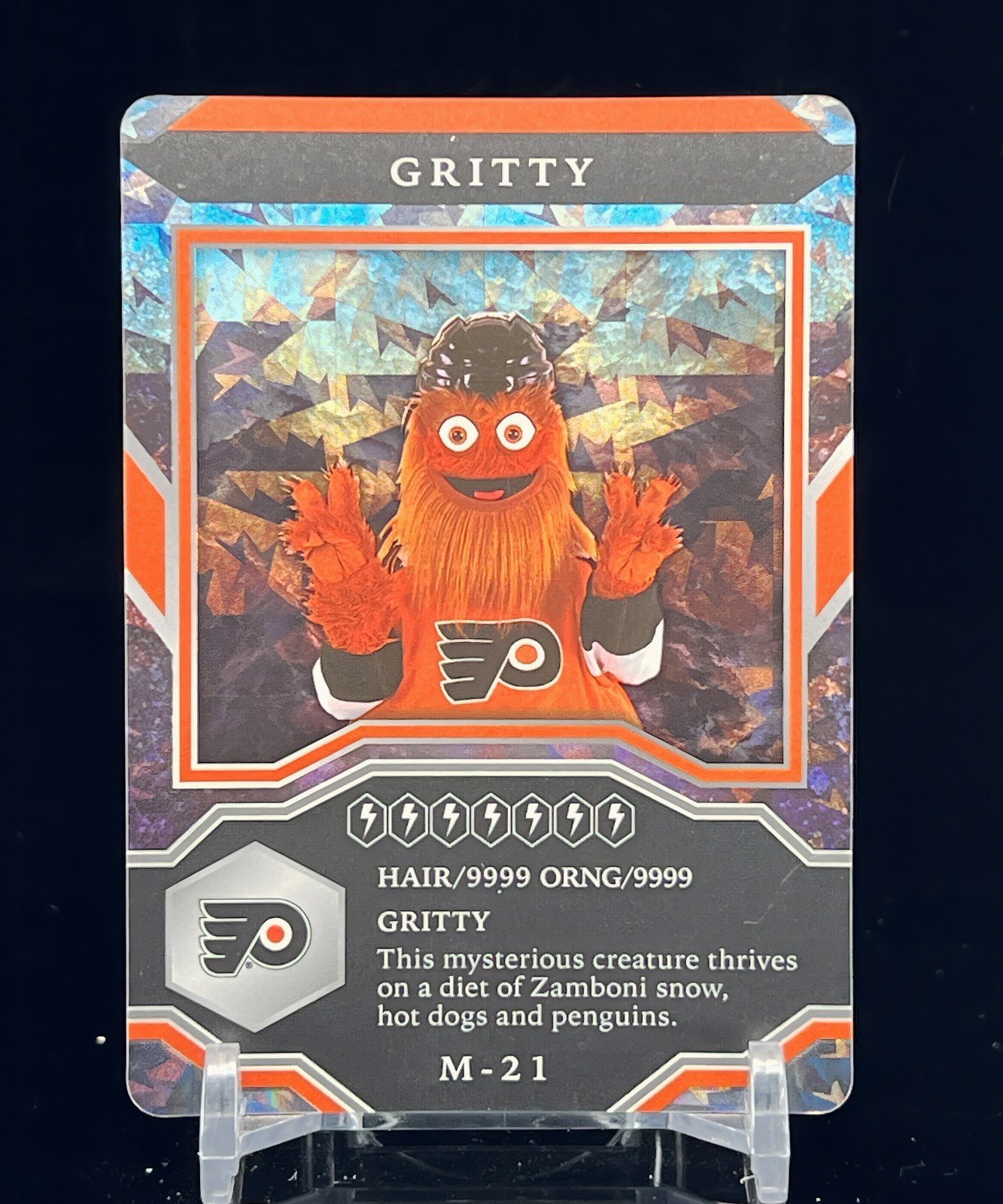 2021-22 Upper Deck MVP Sparkle NHL Mascots
