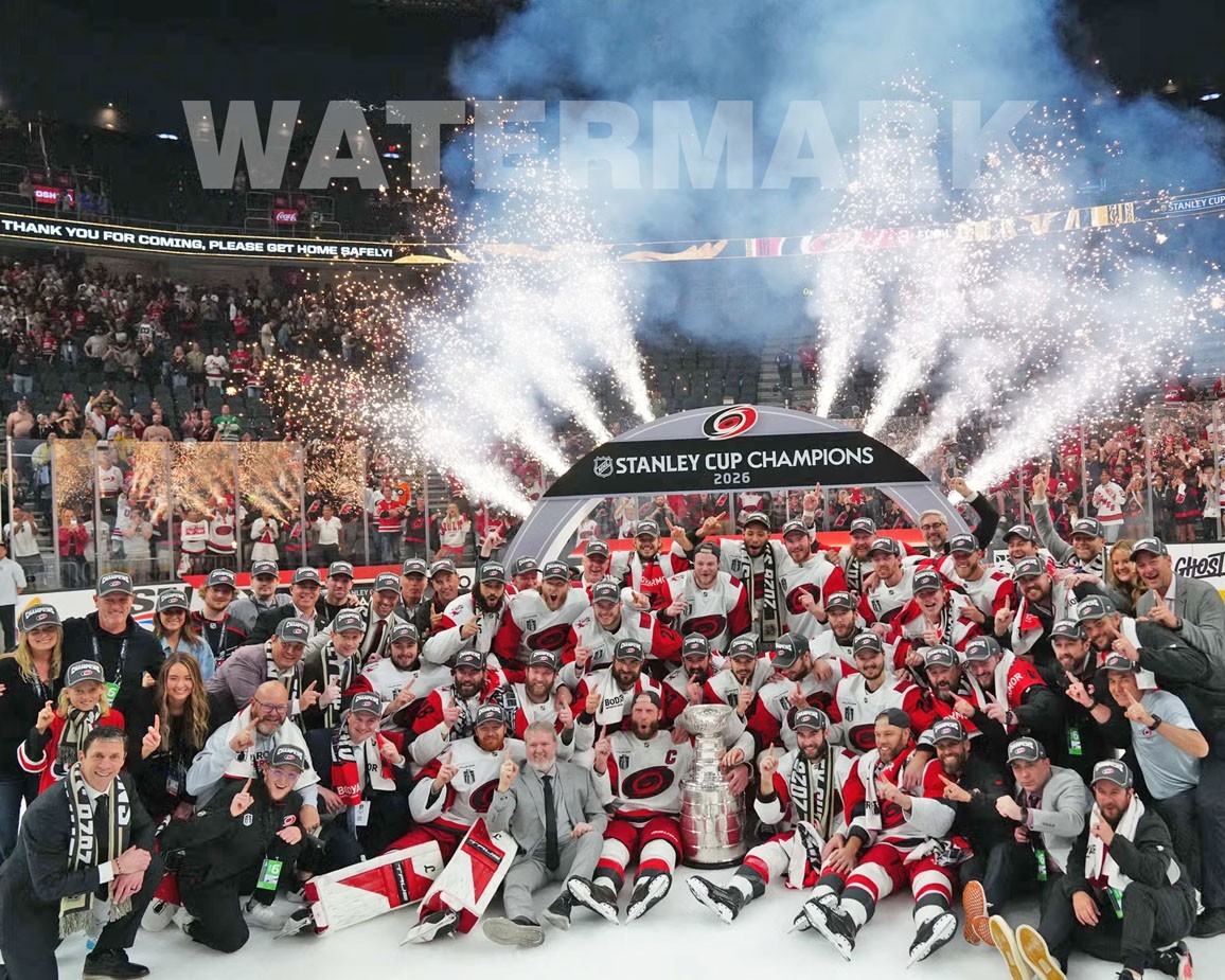 2026 Stanley Cup CAROLINA HURRICANES Glossy 8×10 Photo NHL CHAMPIONS Print