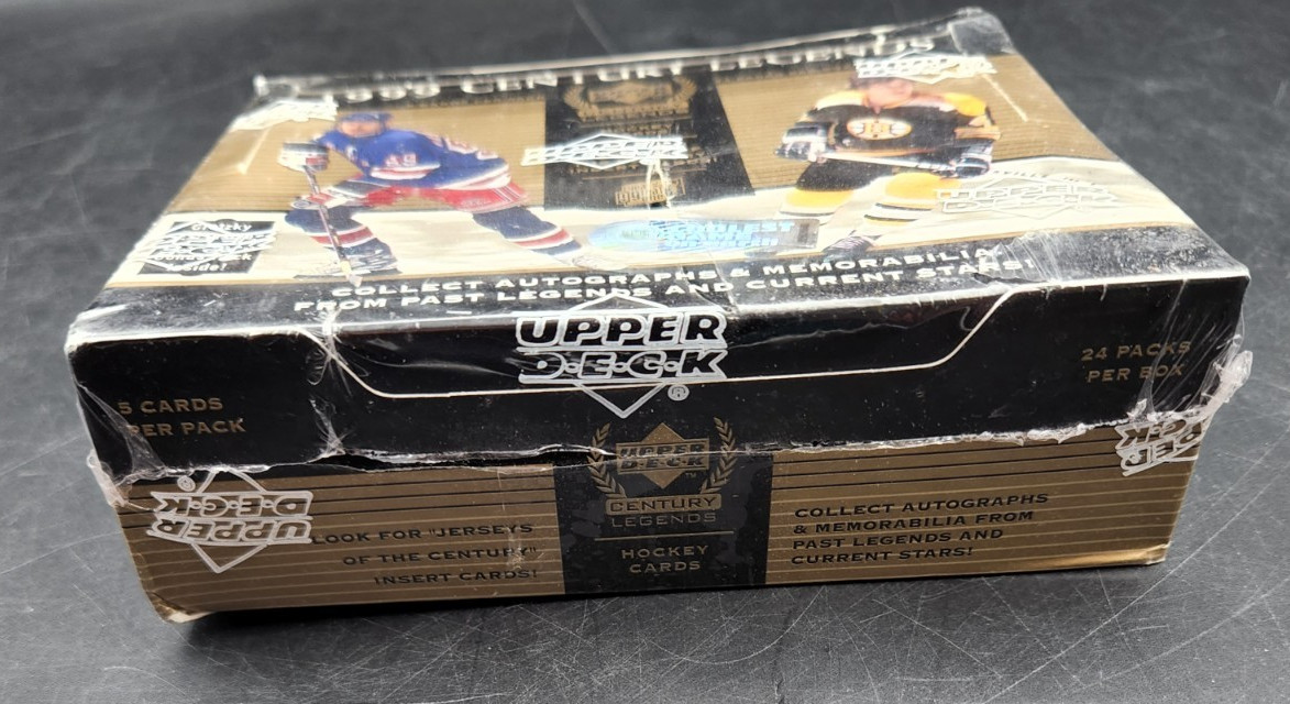 1999/00 UPPER DECK CENTURY LEGENDS NHL HOCKEY 24 PACK HOBBY BOX BRAND NEW !!