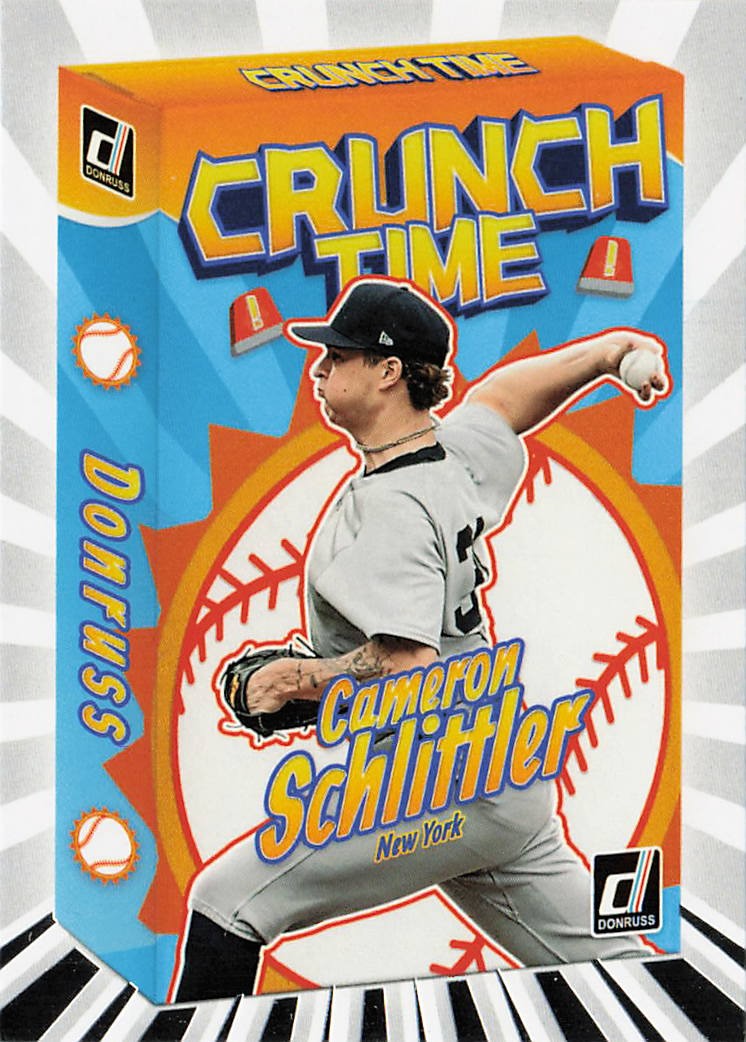 2026 Donruss Baseball Inserts “Crunch Time” You Pick Cards #1-20