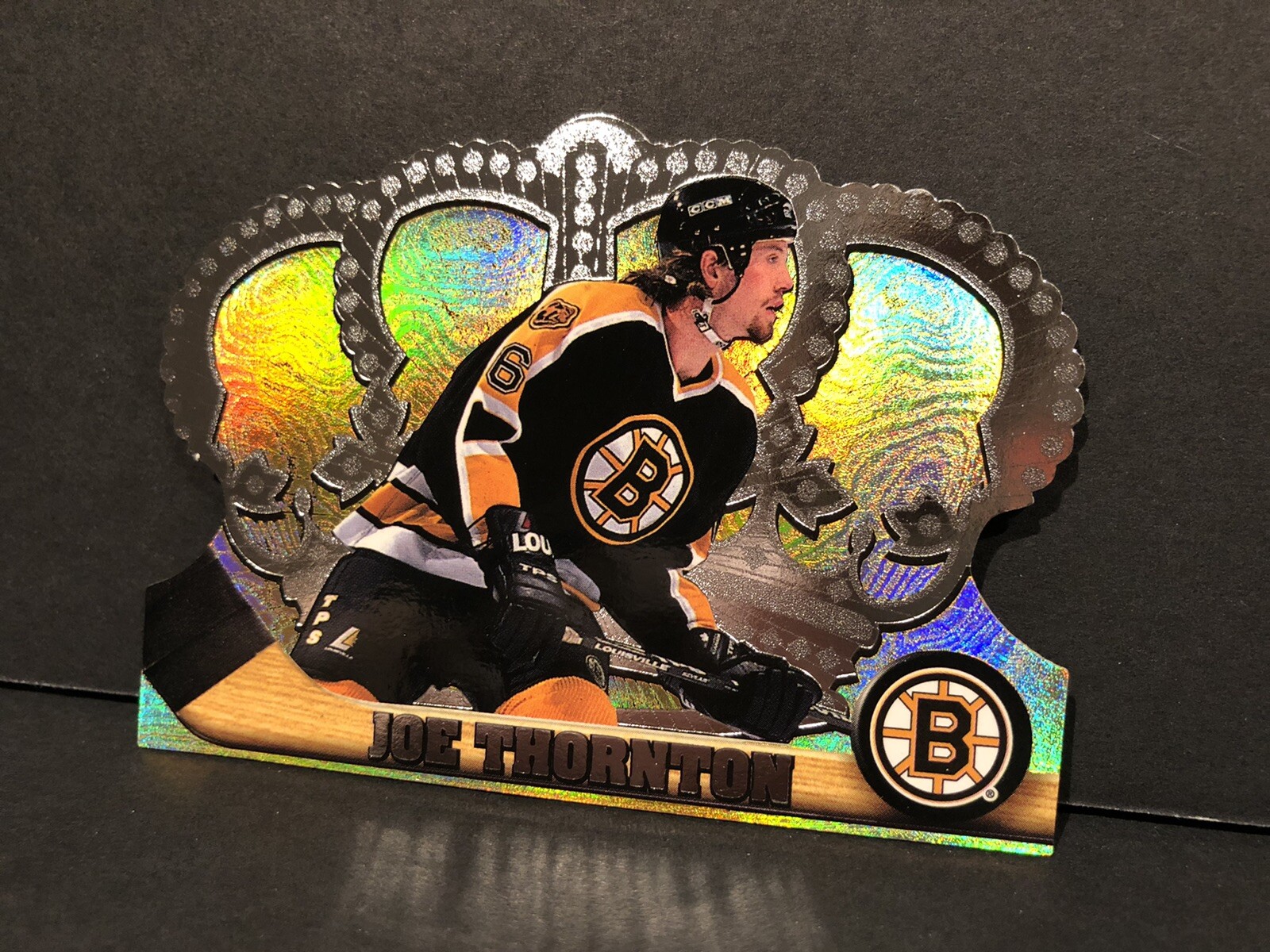 1997-98 Pacific Crown Royale Silver Joe Thornton #11 Boston Bruins Hockey NHL!