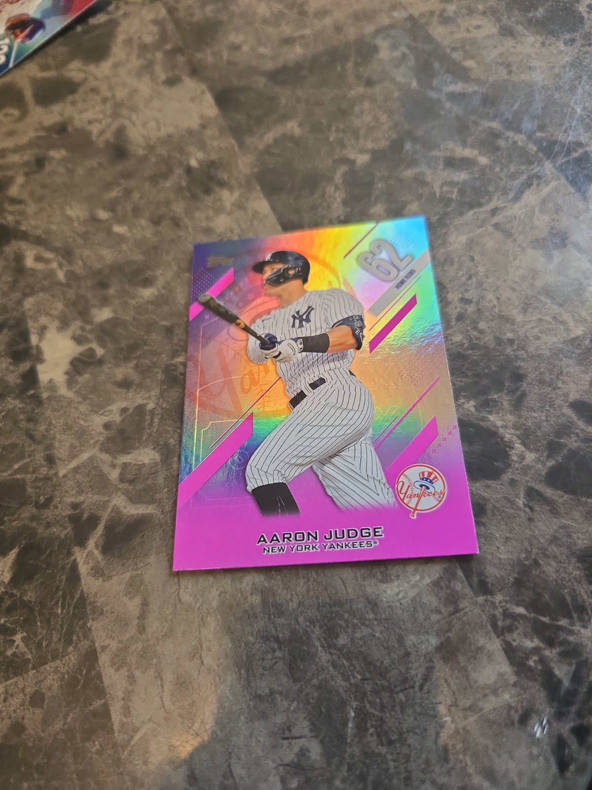 AARON JUDGE 2026 Topps Series 2 ⚾️ 2022 Home Run Leaders # CN-1 PINK HOLO SSP