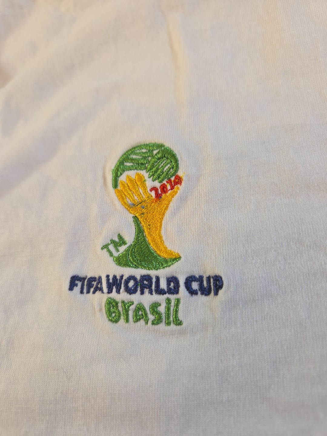Mens Honduras T Shirt LARGE World Cup 2014 Brazil Official Product Soccer Logo