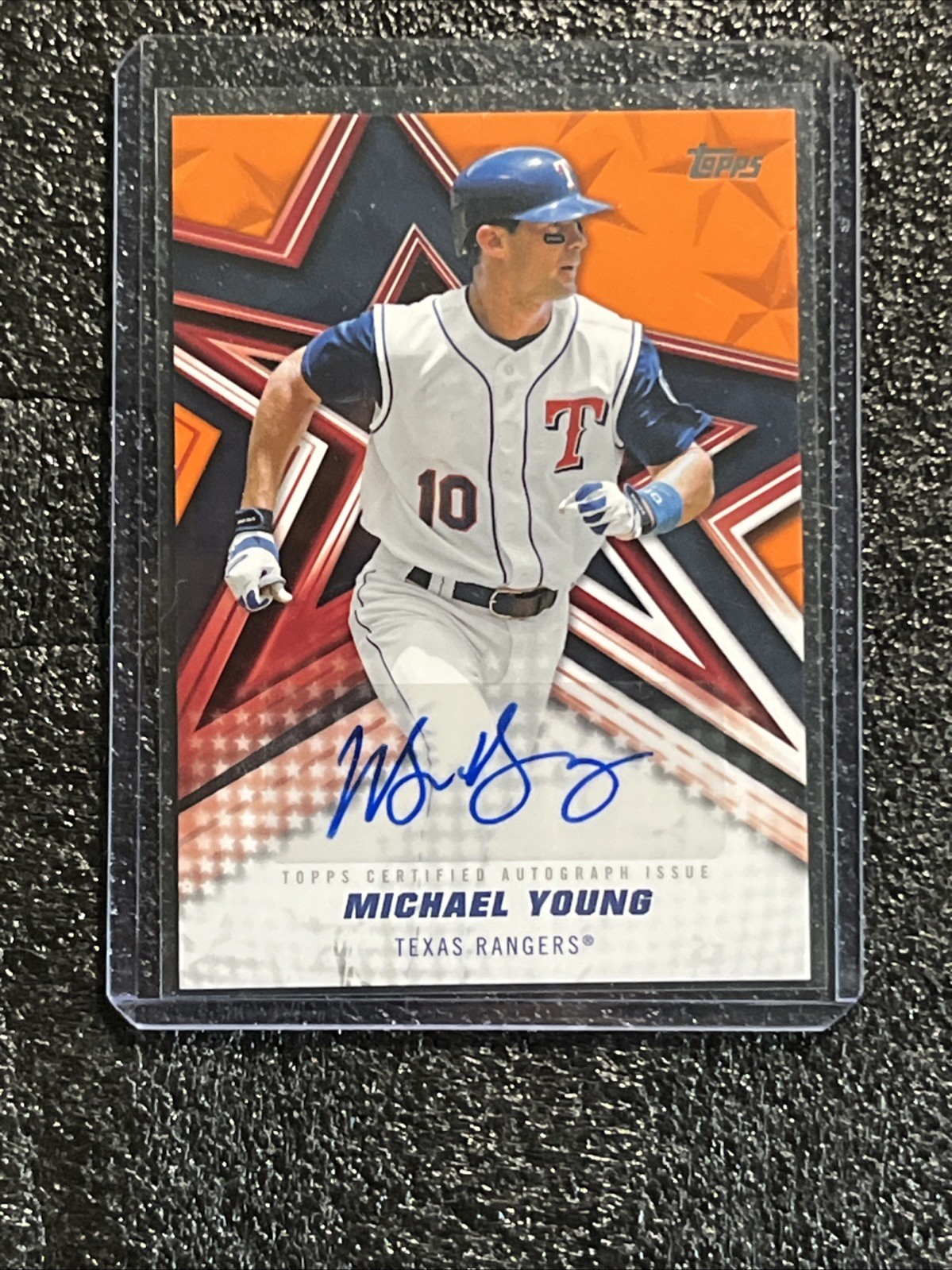 Topps 2026 Baseball Michael Young Baseball Stars Auto /25 #BSA2-MY Rangers