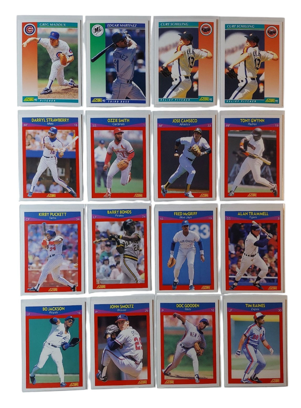junk wax HALL OF FAMERS 286 Cards • 1989-92 • NRMT-MINT