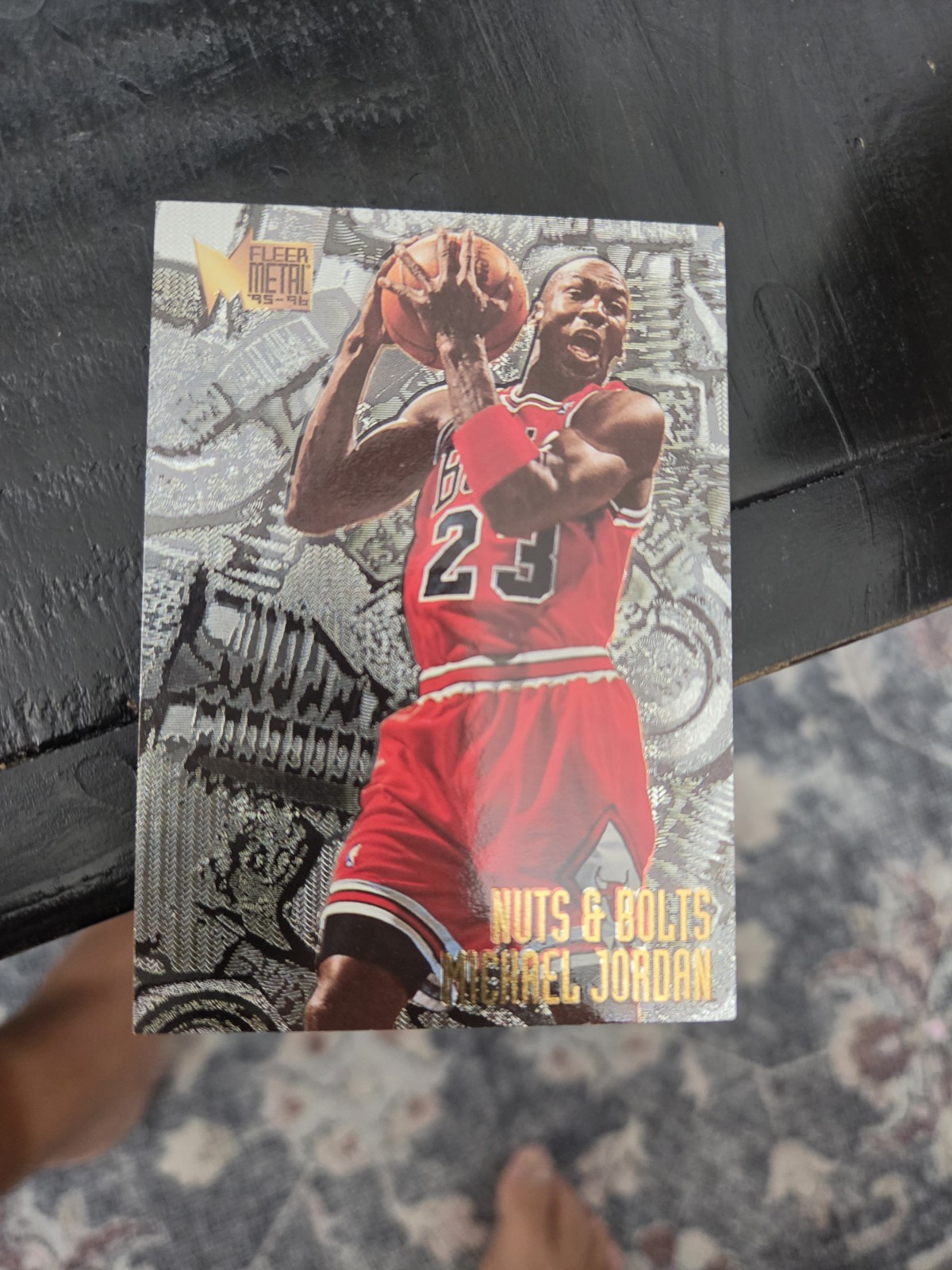 1995-96 Fleer Metal – Nuts & Bolts Michael Jordan #212