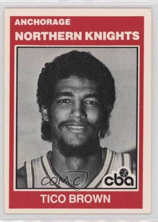 1981-82 TCMA CBA Tico Brown #32 0q3
