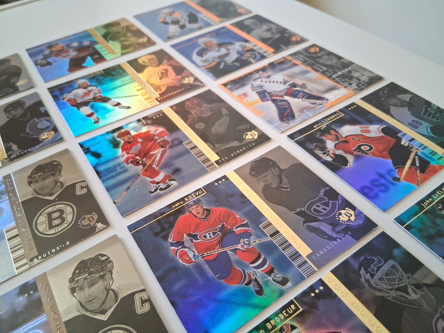 1998-99 Upper Deck UD3 Three Star Spotlight Hockey Card Lot