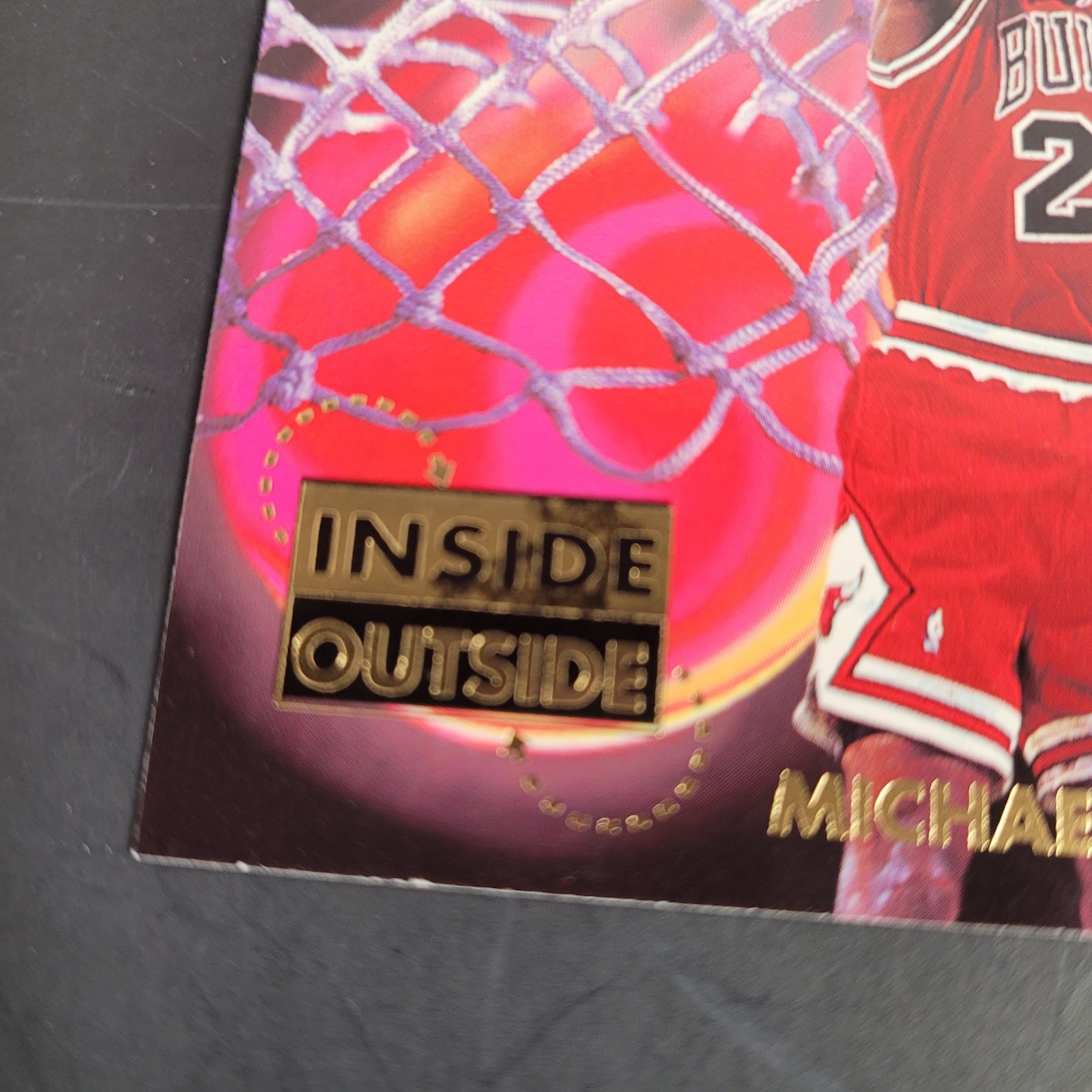 Michael Jordan 1993-94 Fleer Ultra Inside Outside Insert Bulls HoF #4 See Pics