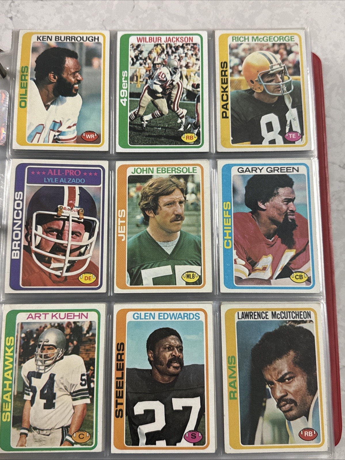 1978 Topps Football Card #s 1-176 +Rookies -You Pick- NFL Trading Cards