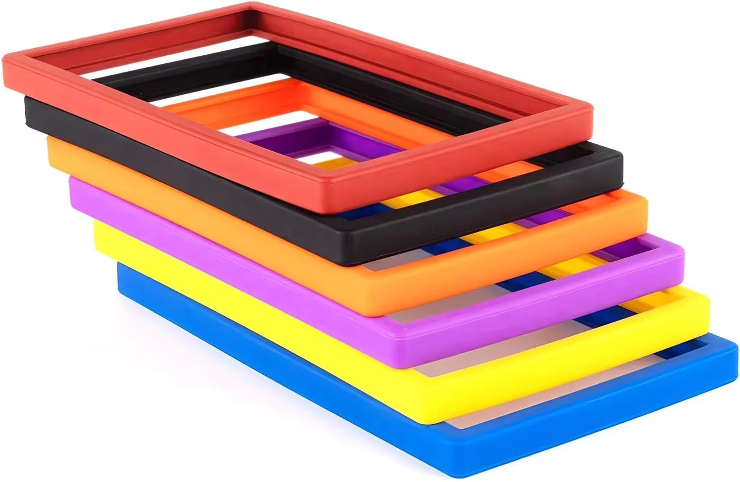 5-30x Silicone Bumper Guard Slab Protector Shock Absorption For PSA Graded Cards