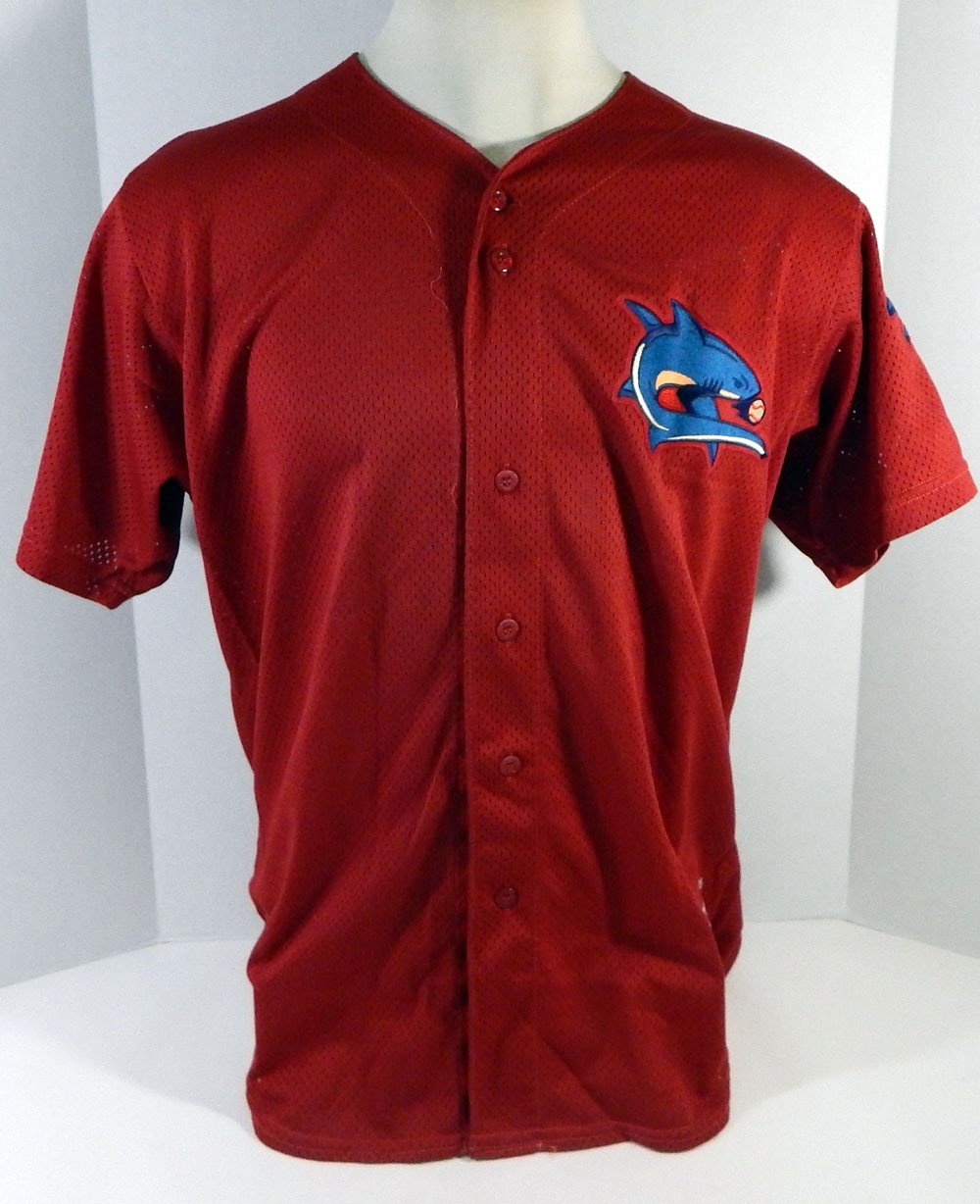 Clearwater Threshers #6 Game Used Red Jersey XL DP13283