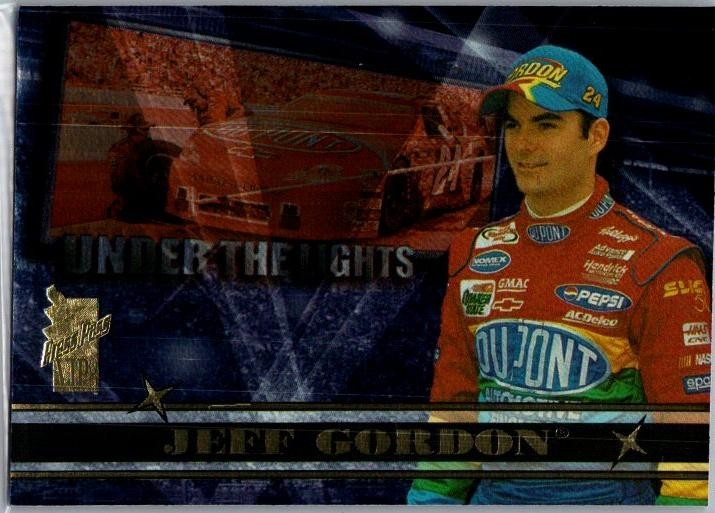 2000 Press Pass VIP #UL 1 Jeff Gordon Under The Lights