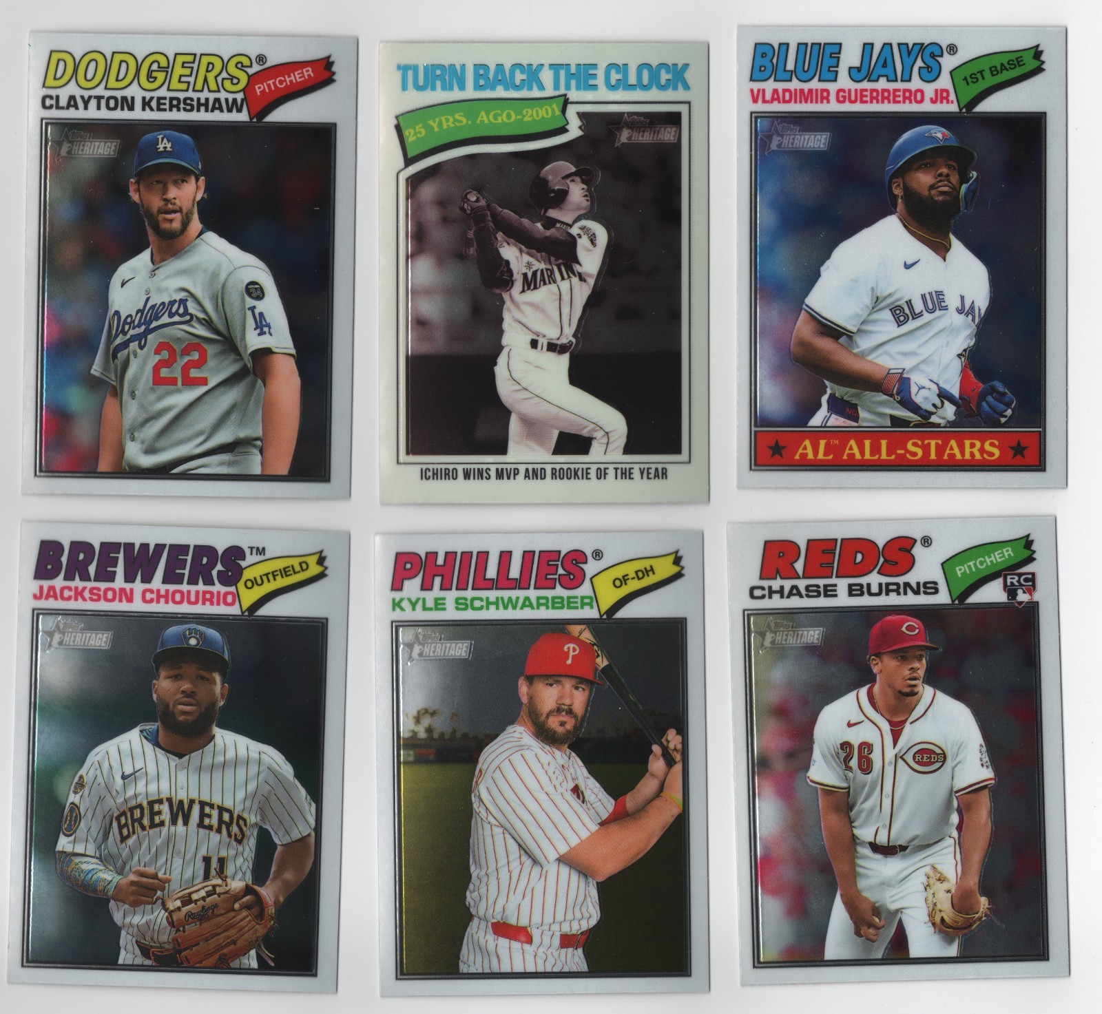 2026 Topps Heritage Chrome You Pick your Player Complete your Set