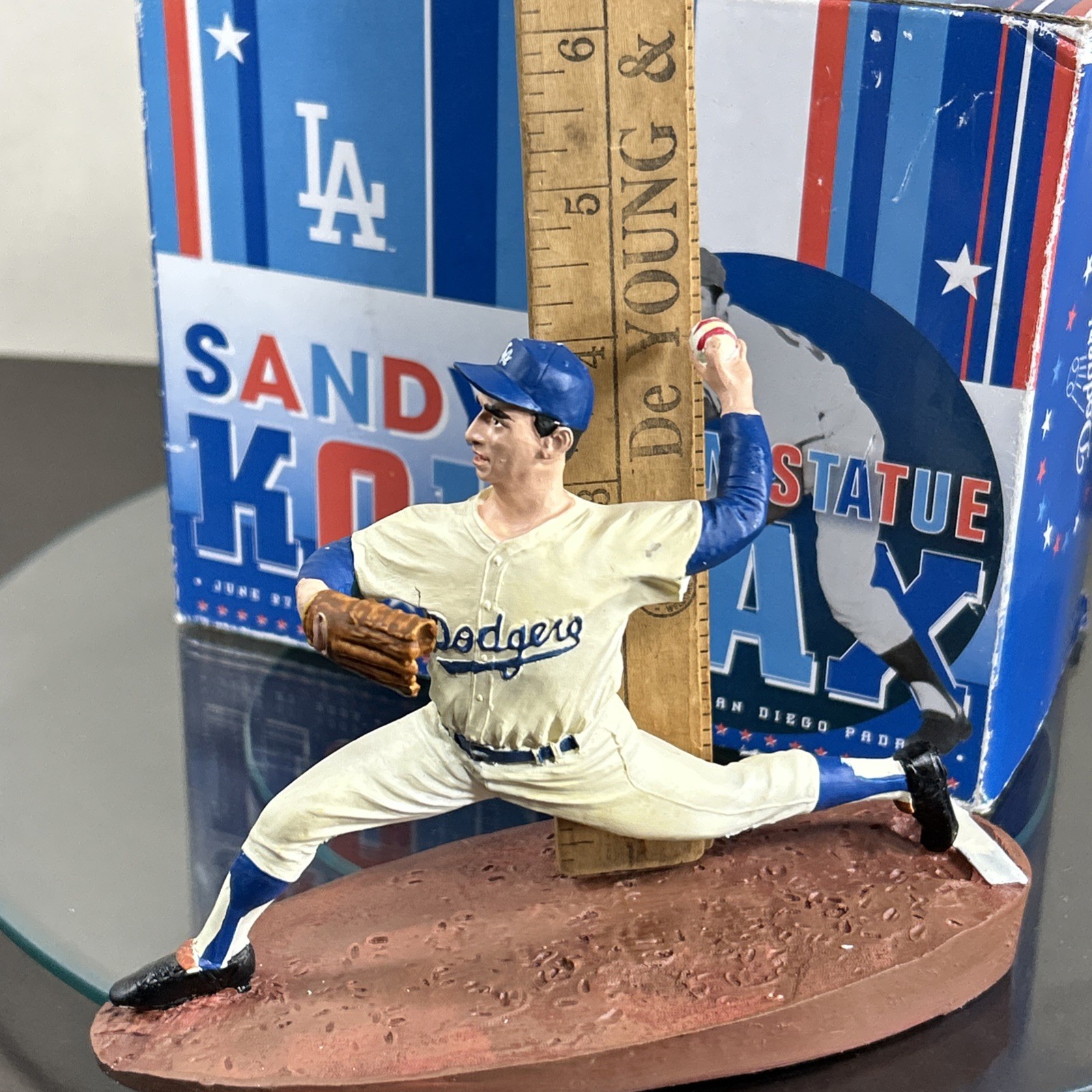 Sandy Koufax 2005 LA Dodgers SGA Action Statue Figure Limited Edition Open Box