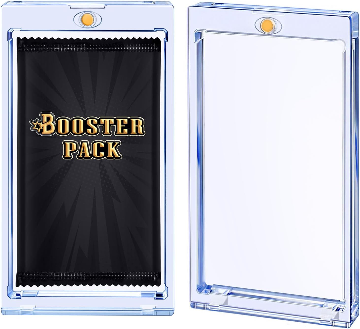 2 Pack Card Booster Pack Display Holder, Magnetic Card Holder for Card Booster P