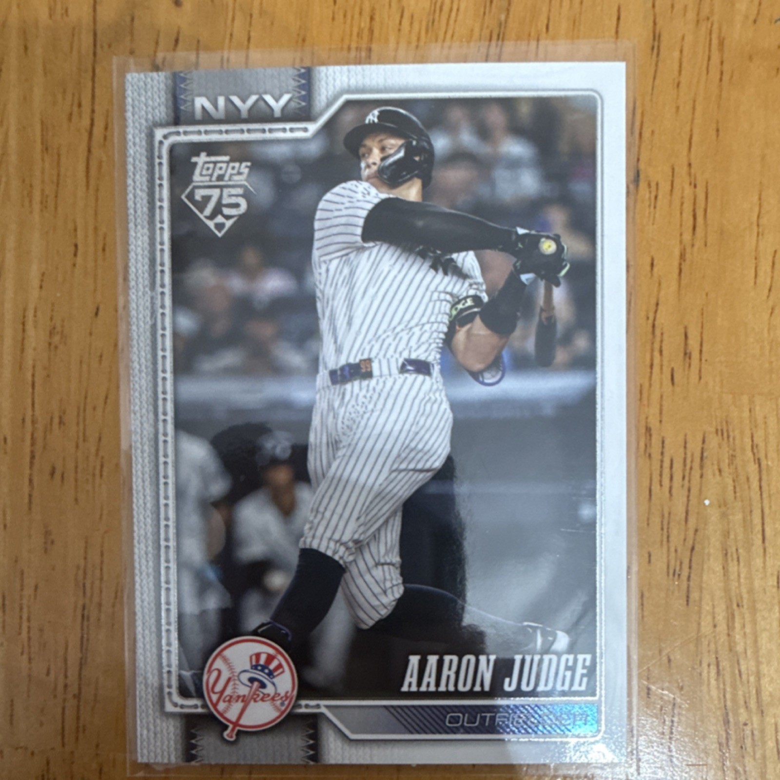 Topps 2026 Series 1 Aaron Judge New York Yankees #T91-34 1991 Insert Card