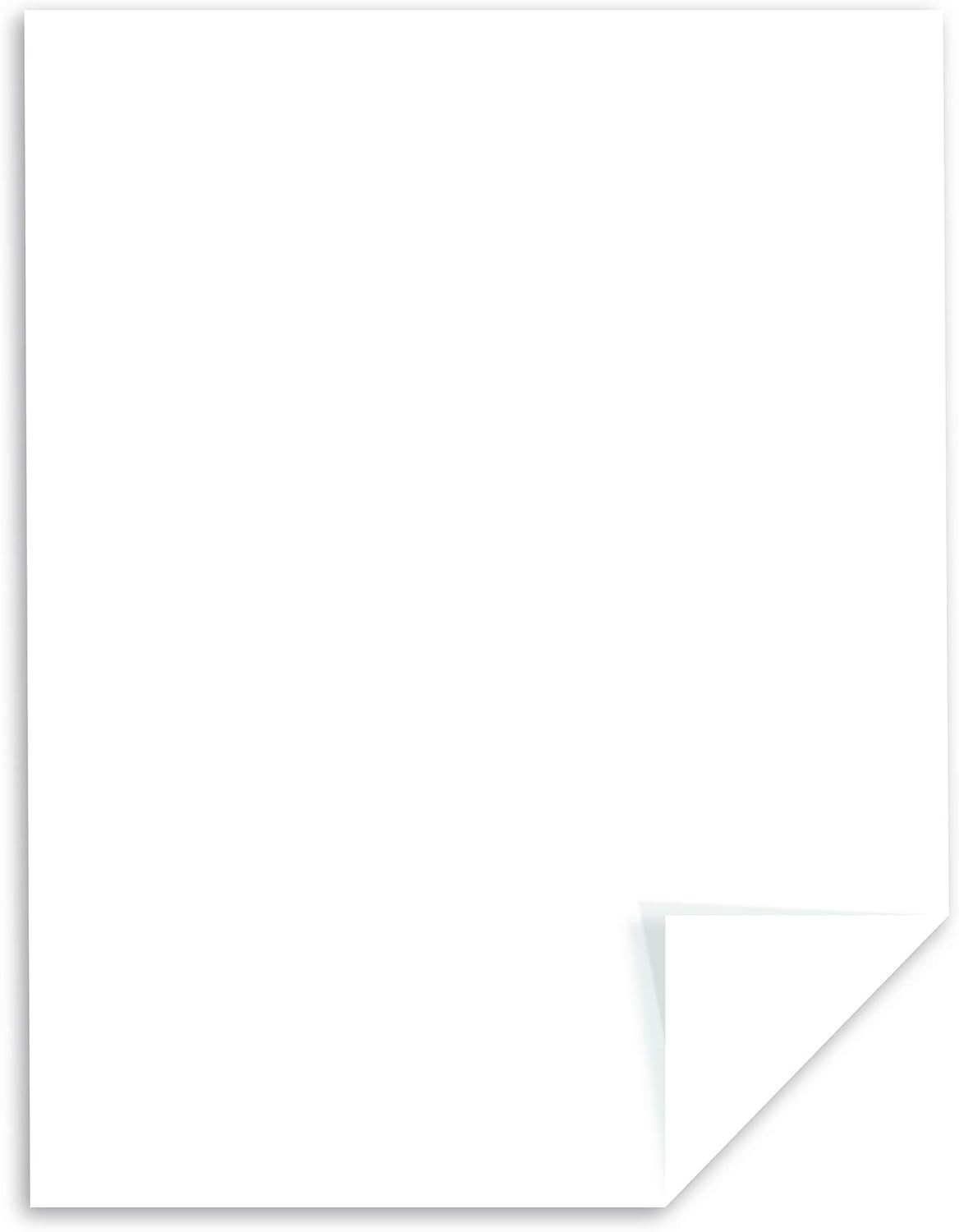 Eco-Friendly 110 lb Index Card Stock, 250 Sheets, 8.5 x 11, Long-lasting Quality