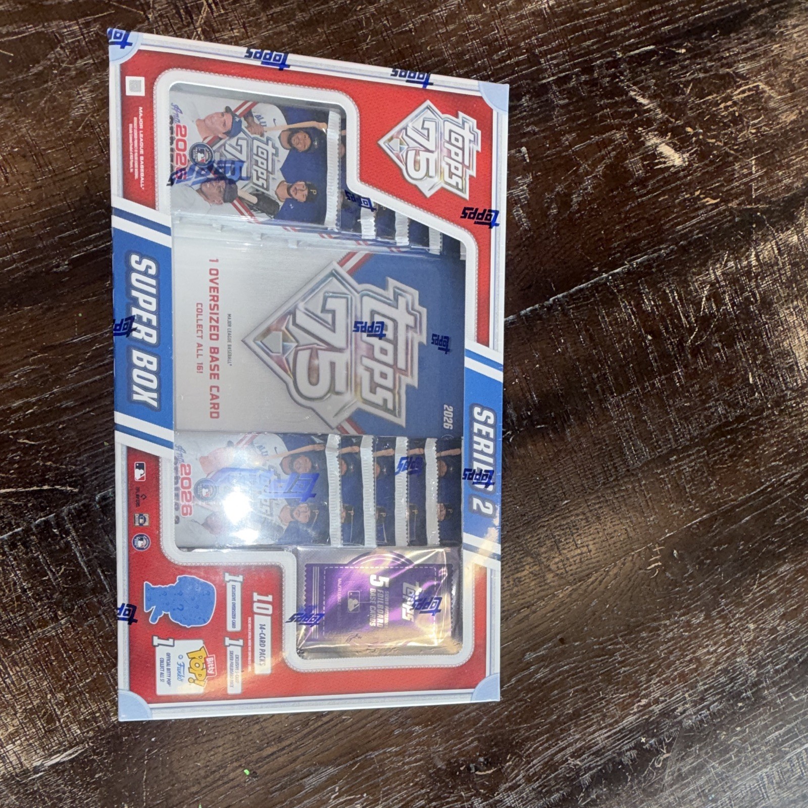 Topps 2026 Topps 75 Series 2 Super Box MLB Baseball Cards 150ct