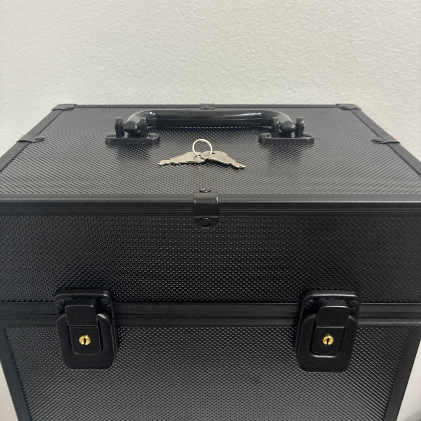 Graded Card Case, Trading Card Storage Box with Handle, Dual Locks
