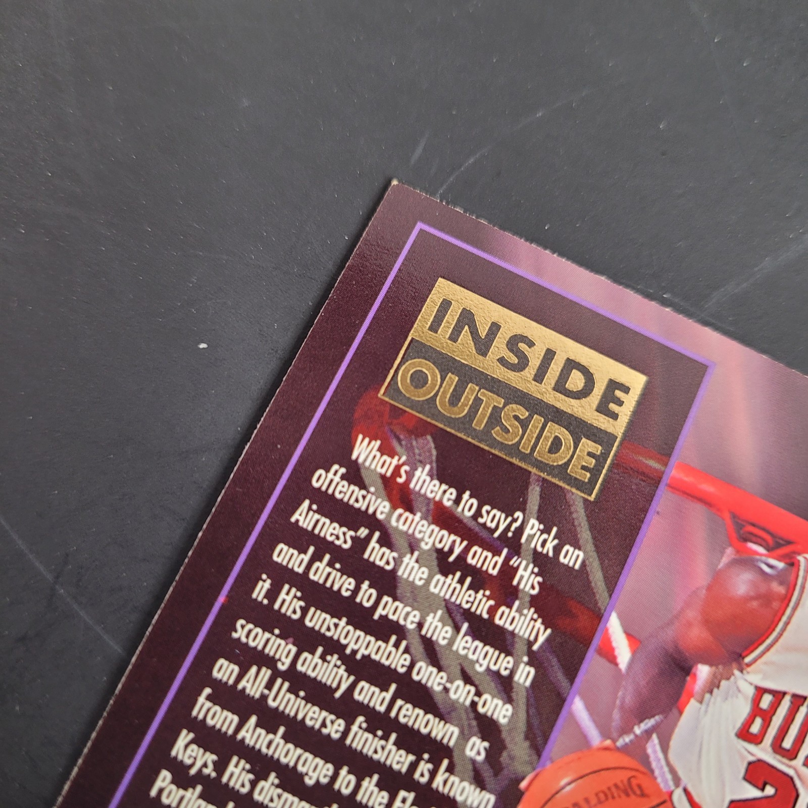 Michael Jordan 1993-94 Fleer Ultra Inside Outside Insert Bulls HoF #4 See Pics