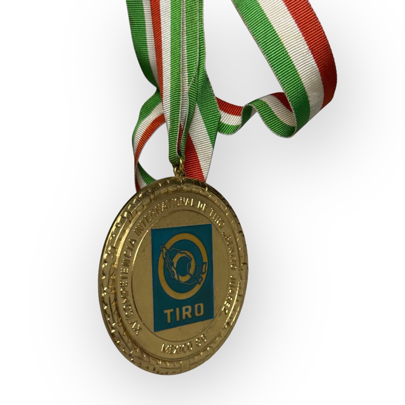 Guillermo Torres Gold Medal – 1986 Benito Juárez Shooting Competition Mexico