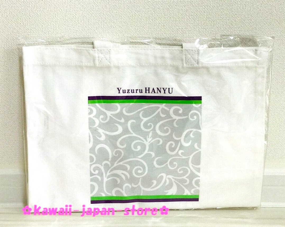 Yuzuru Hanyu Exhibition 2022 Tote Bag White Color 37x36x11cm(14.5×14.1×4.3″)